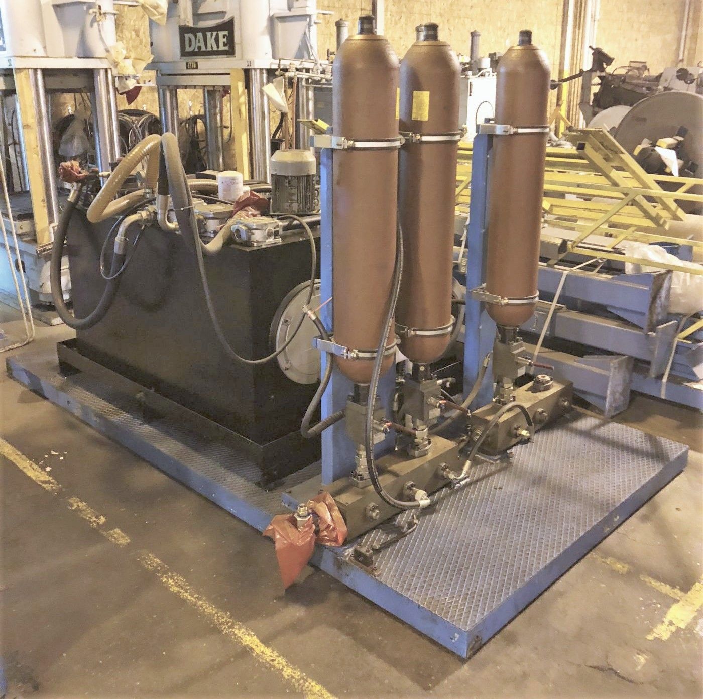 400 Ton Meccanica Beretta Press • Used Meccanica Beretta 4-Post Type Press - Image 13