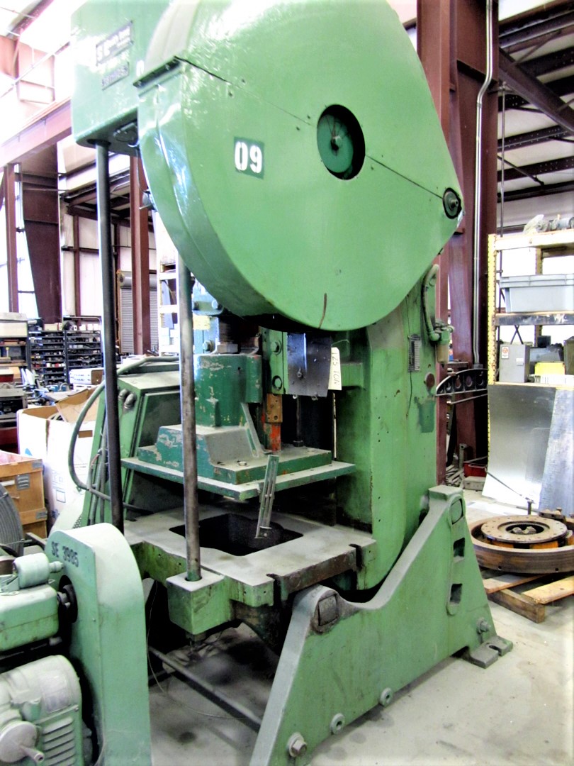 125 Ton South Bend Johnson Press • Used South Bend Johnson 125BG-AC Press