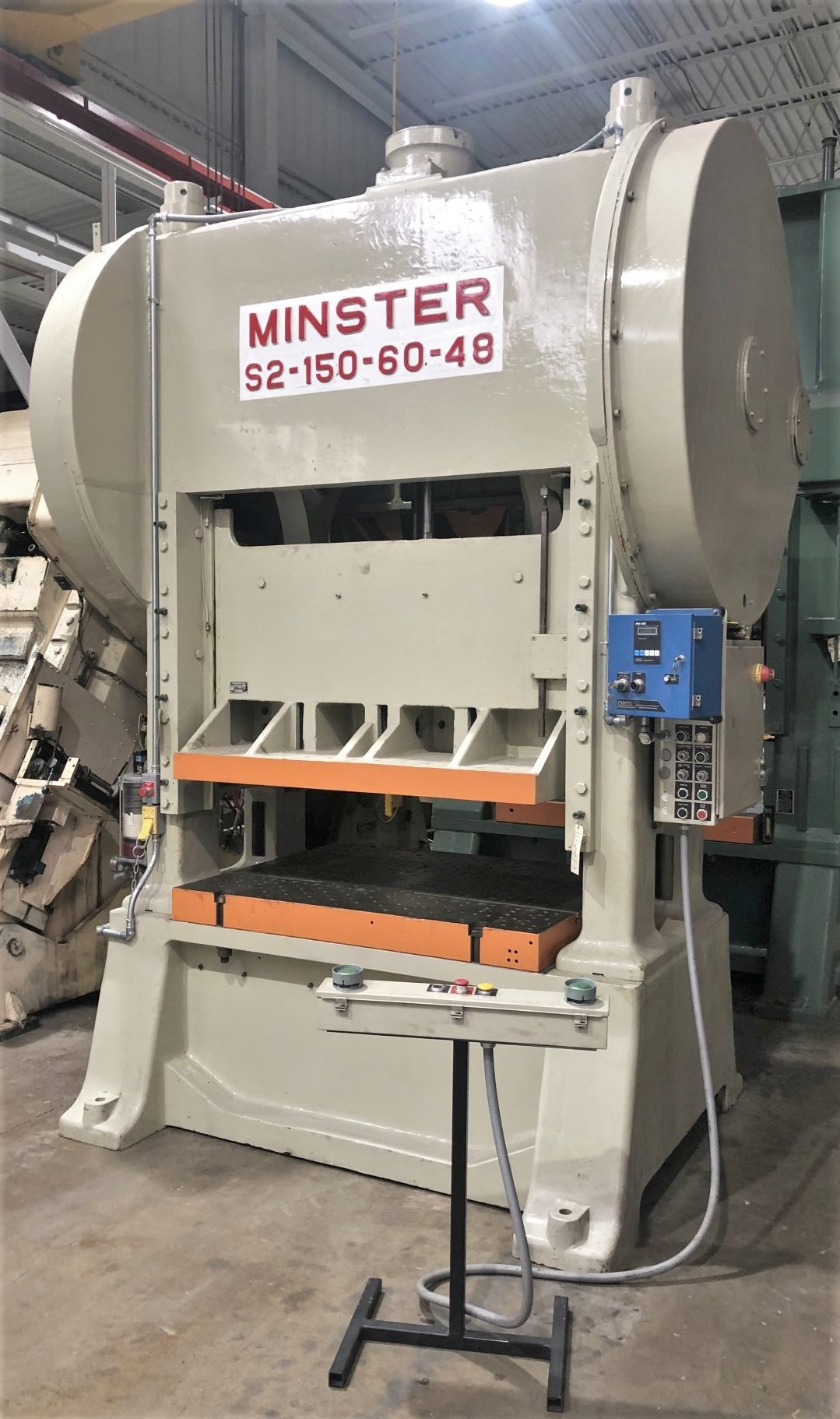 150 Ton Minster Press • Used Minster S2-150-60-48 Press