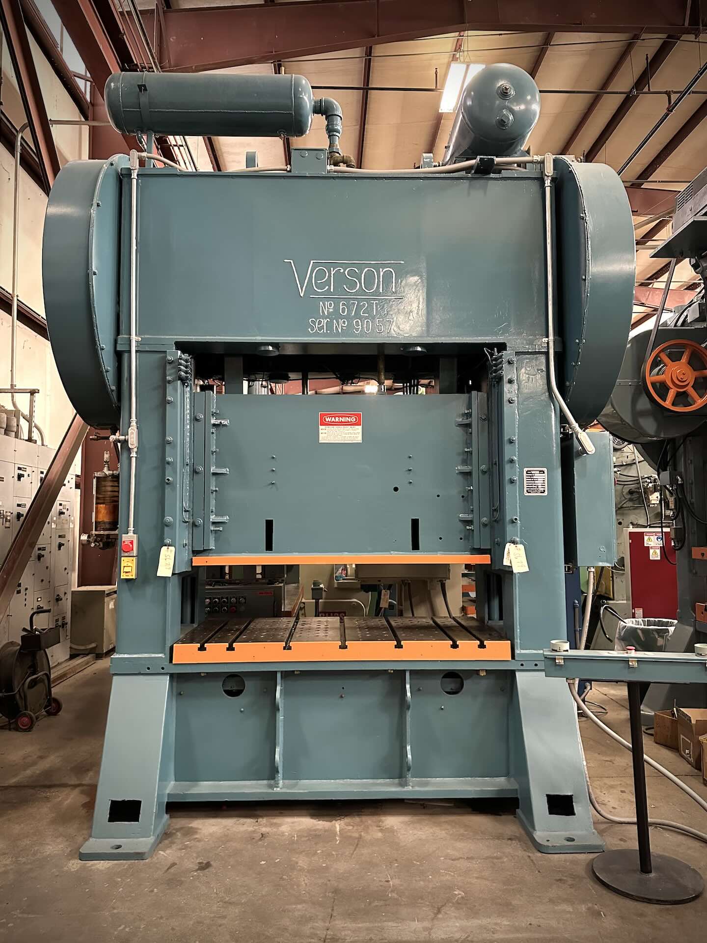 125 Ton Verson Press • Used Verson 672T Press - Image 2