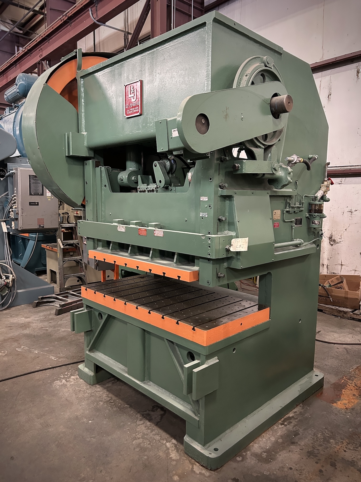 75 Ton L and J Press • Used L and J G2-75-60 Press - Image 3