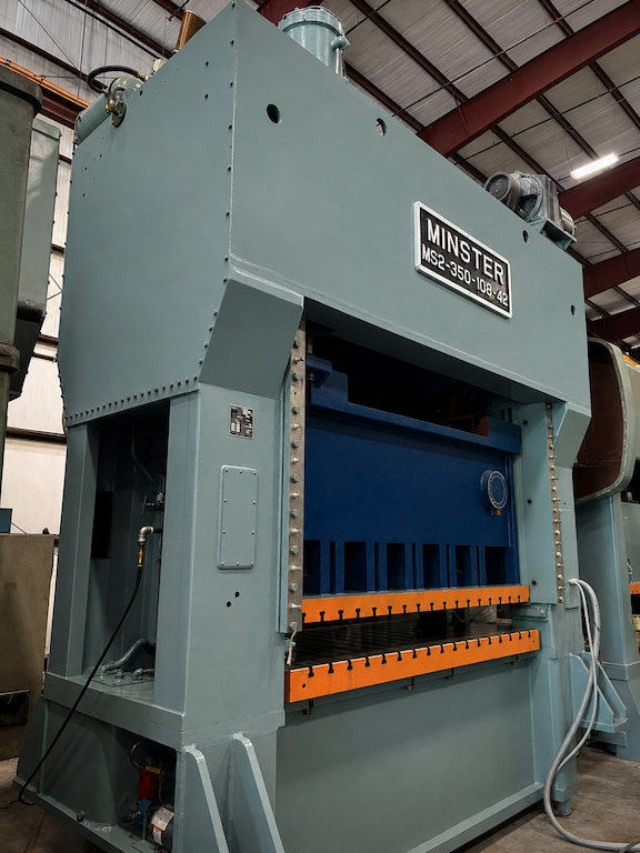 350 Ton Minster Press • Used Minster MS2-350-108-42 Press - Image 3