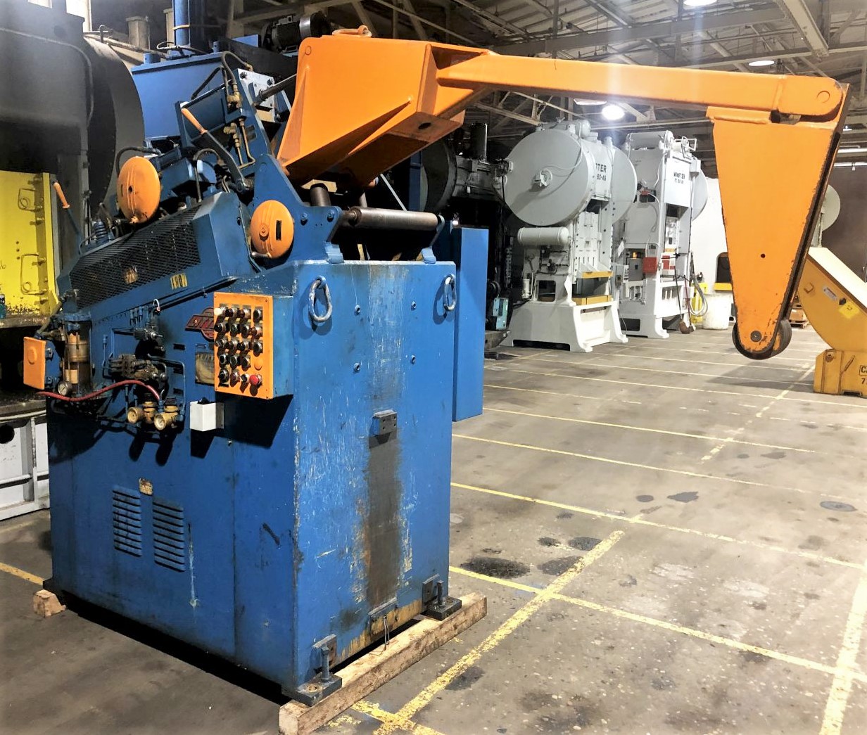 20" Wide x .187" Littell Straightener (7-Roll)