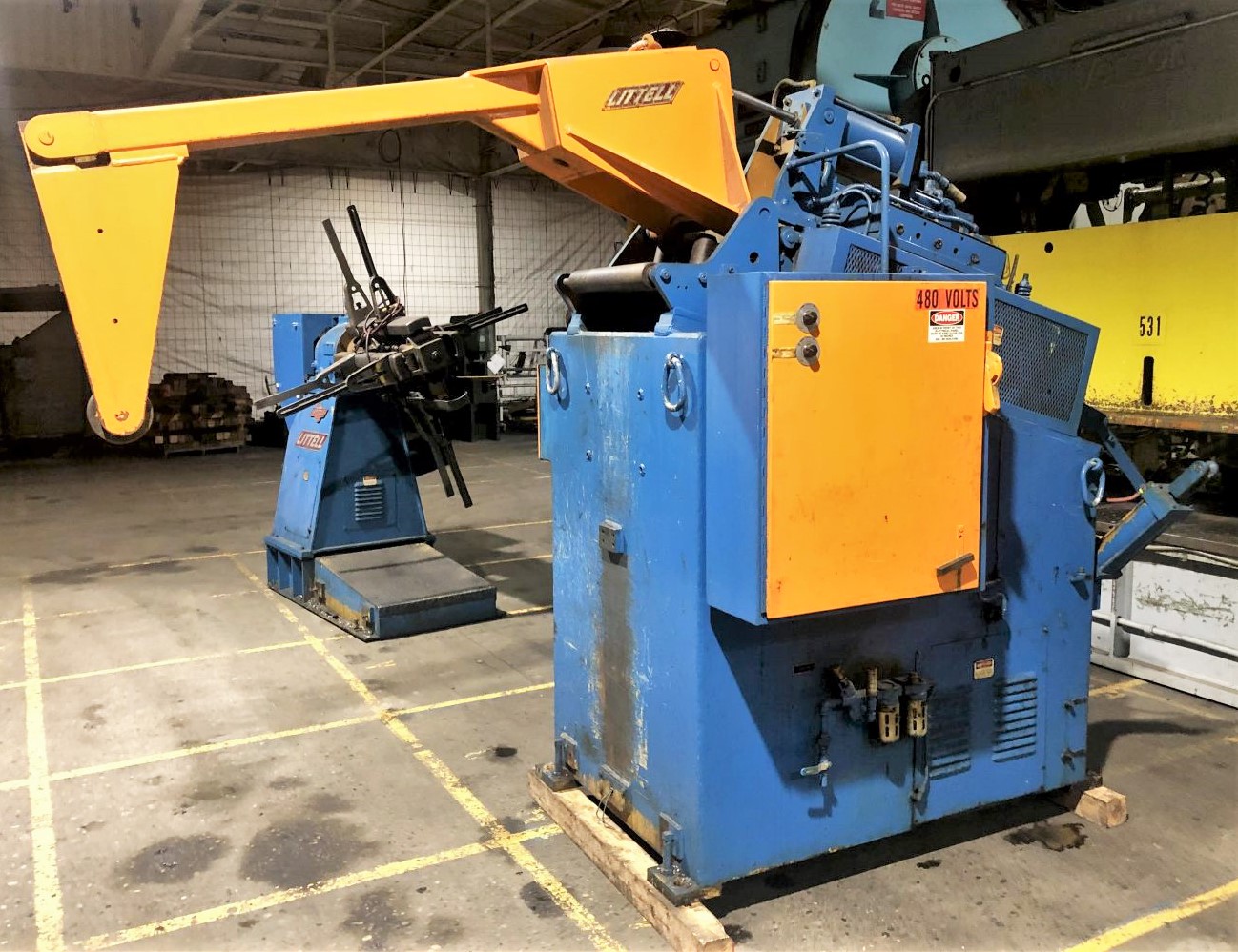 20" Wide x .187" Littell Straightener (7-Roll) - Image 12