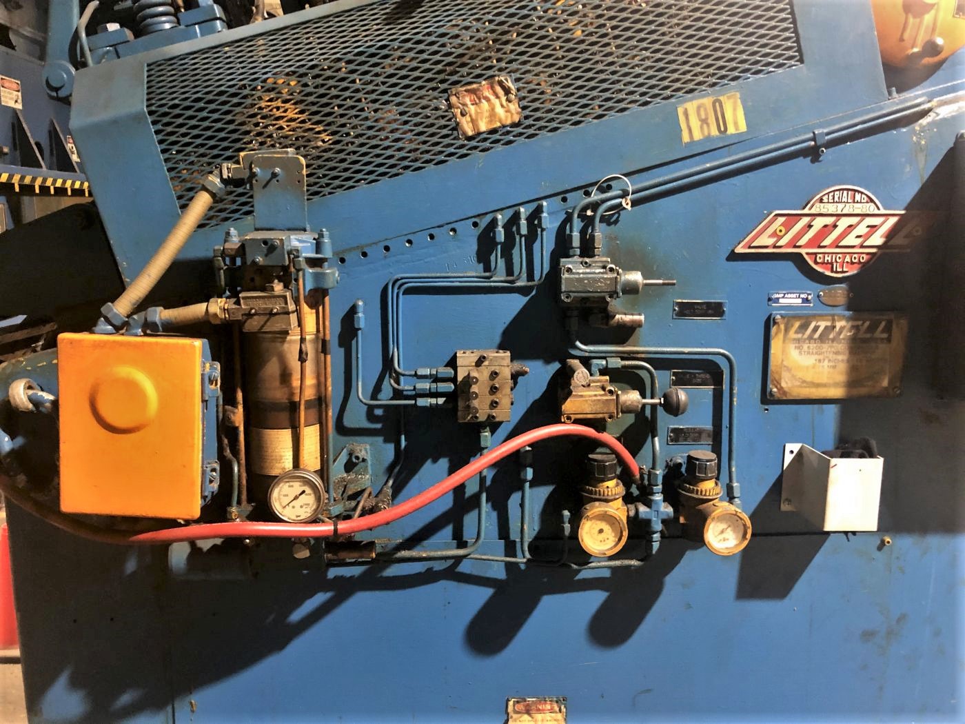 20" Wide x .187" Littell Straightener (7-Roll) - Image 4