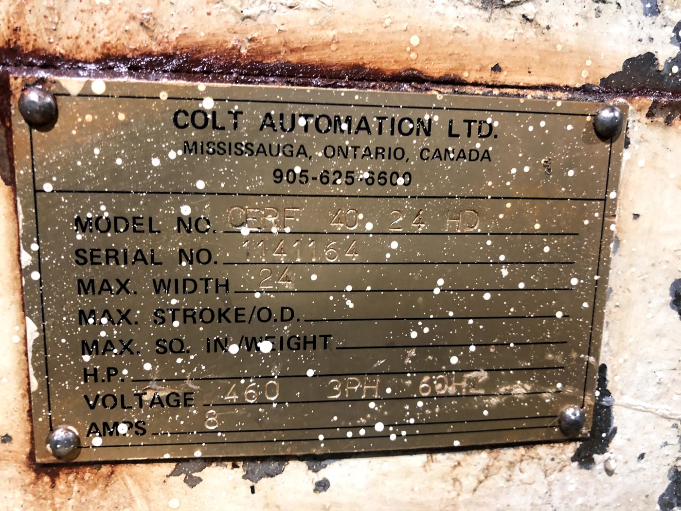 24" Wide x .125" Colt Servo Feed - Image 9
