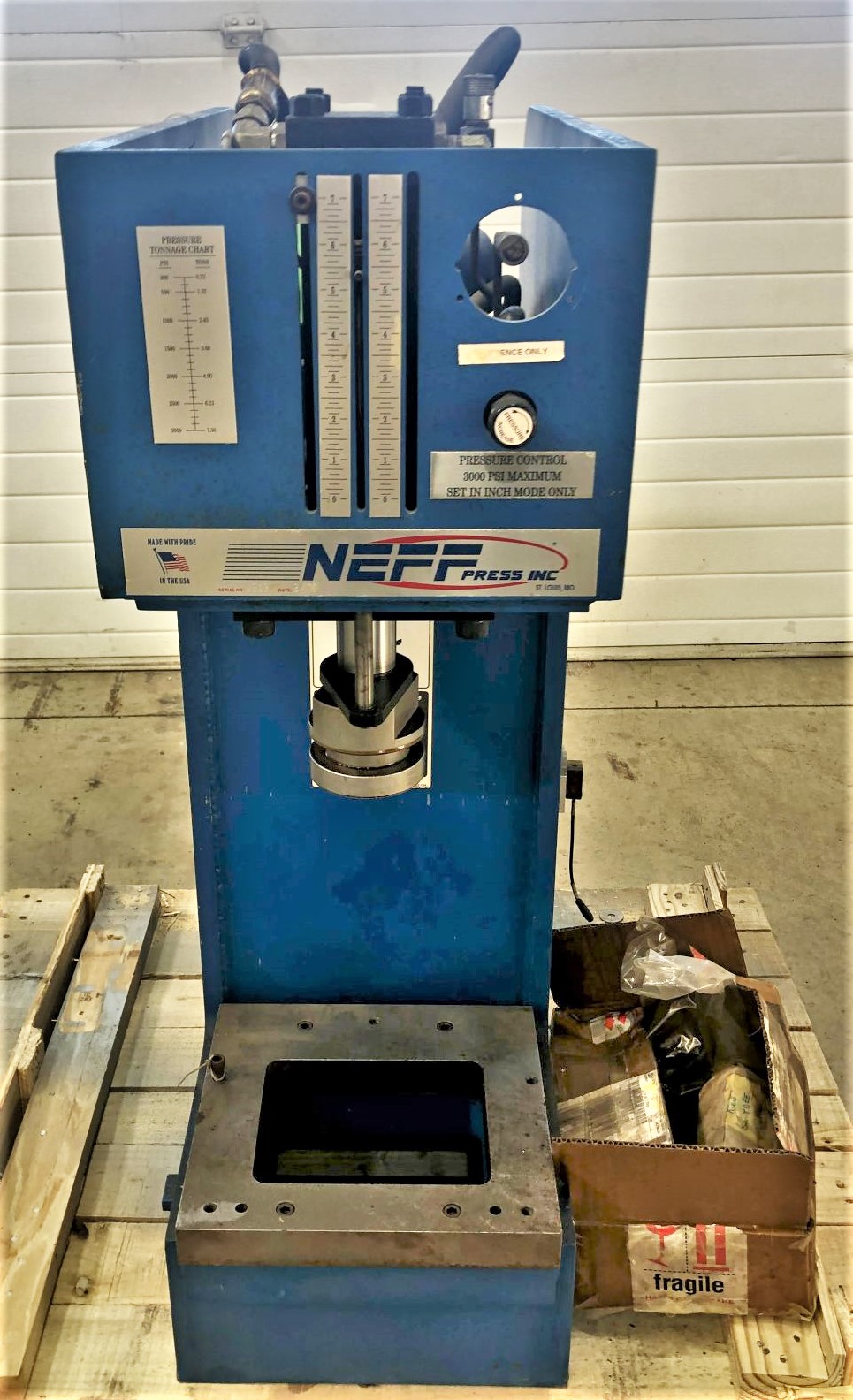 7 Ton Neff Press • Used Neff D7 Press - Image 3