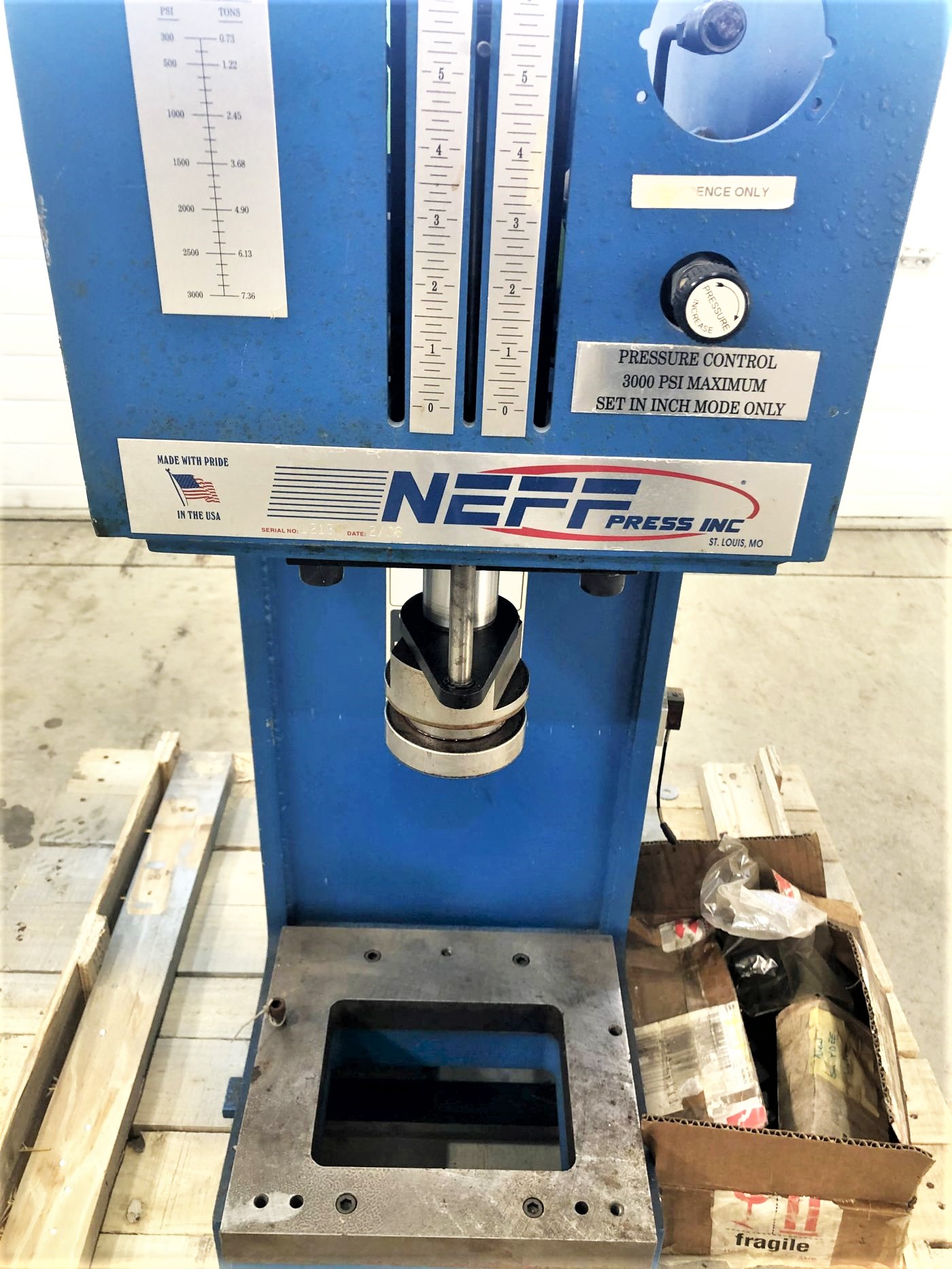 7 Ton Neff Press • Used Neff D7 Press - Image 6