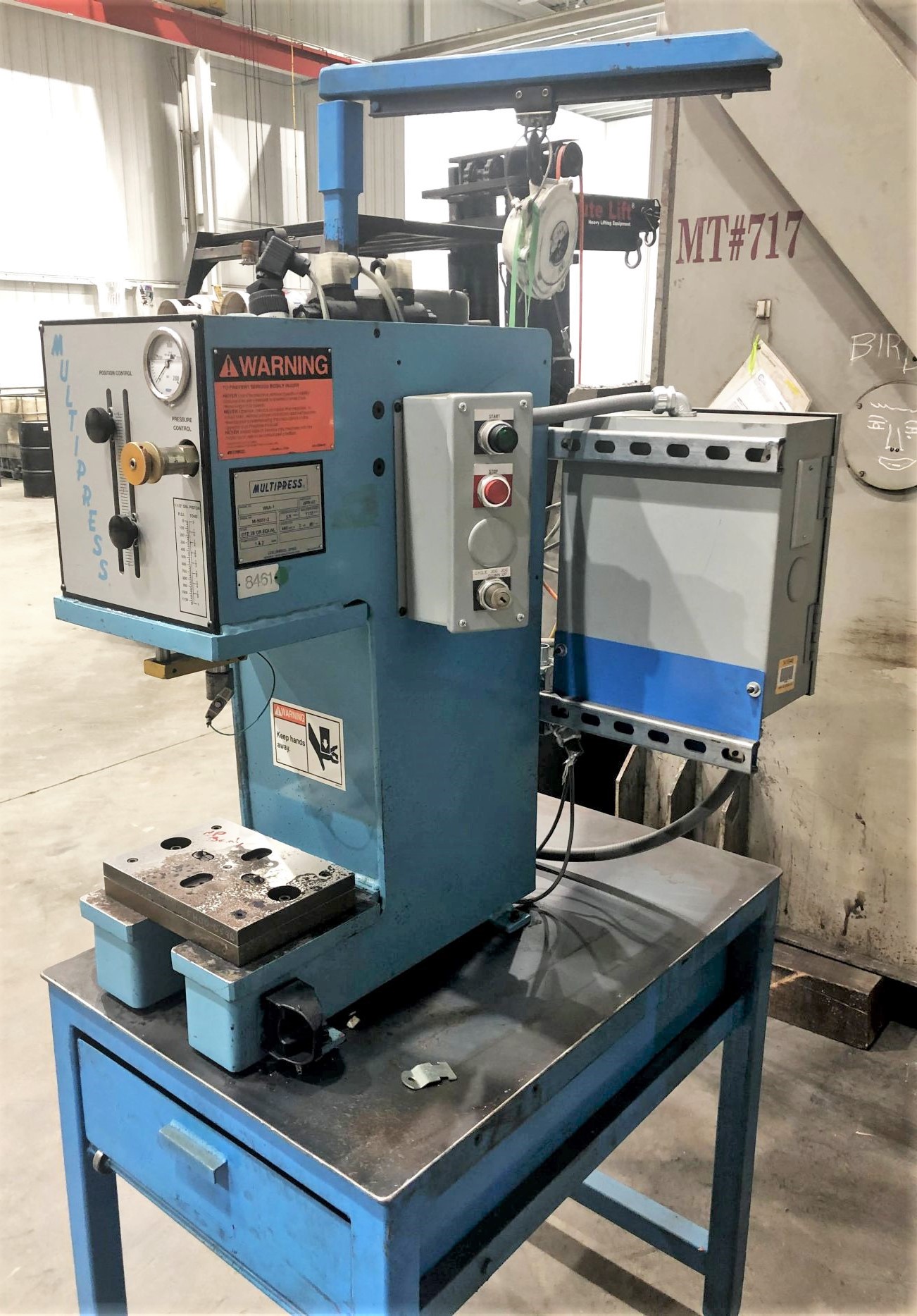 1 Ton C Frame Design Used Hydraulic Press Used Multipress W6A