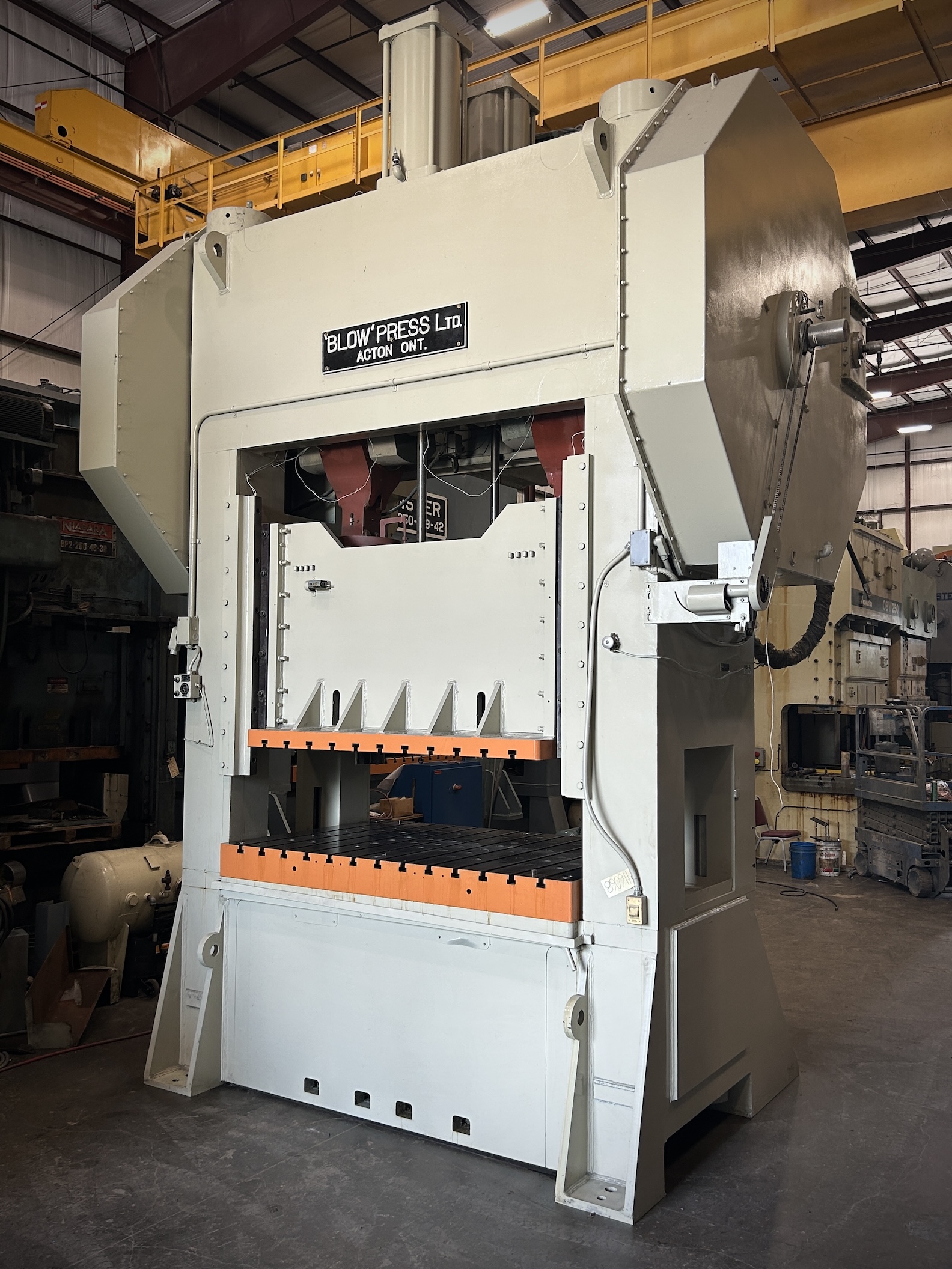 400 Ton Blow Press • Used Blow SD-400-84-54 Press