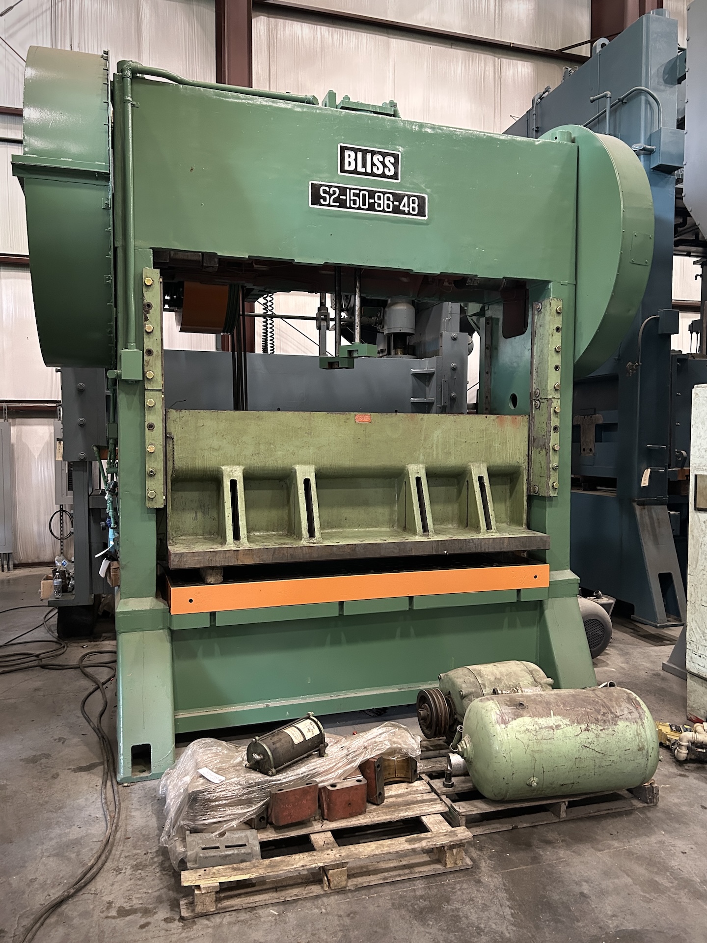 150 Ton Bliss Press • Used Bliss S2-150-96-48 Press