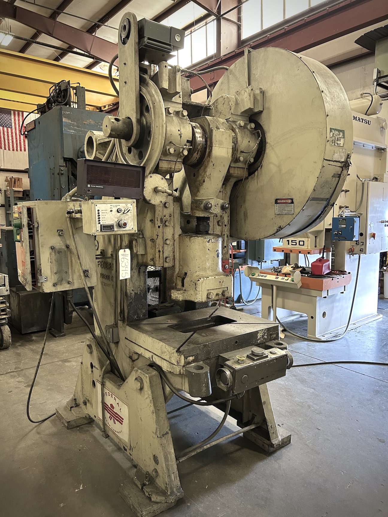 100 Ton Federal Press • Used Federal 8A Press