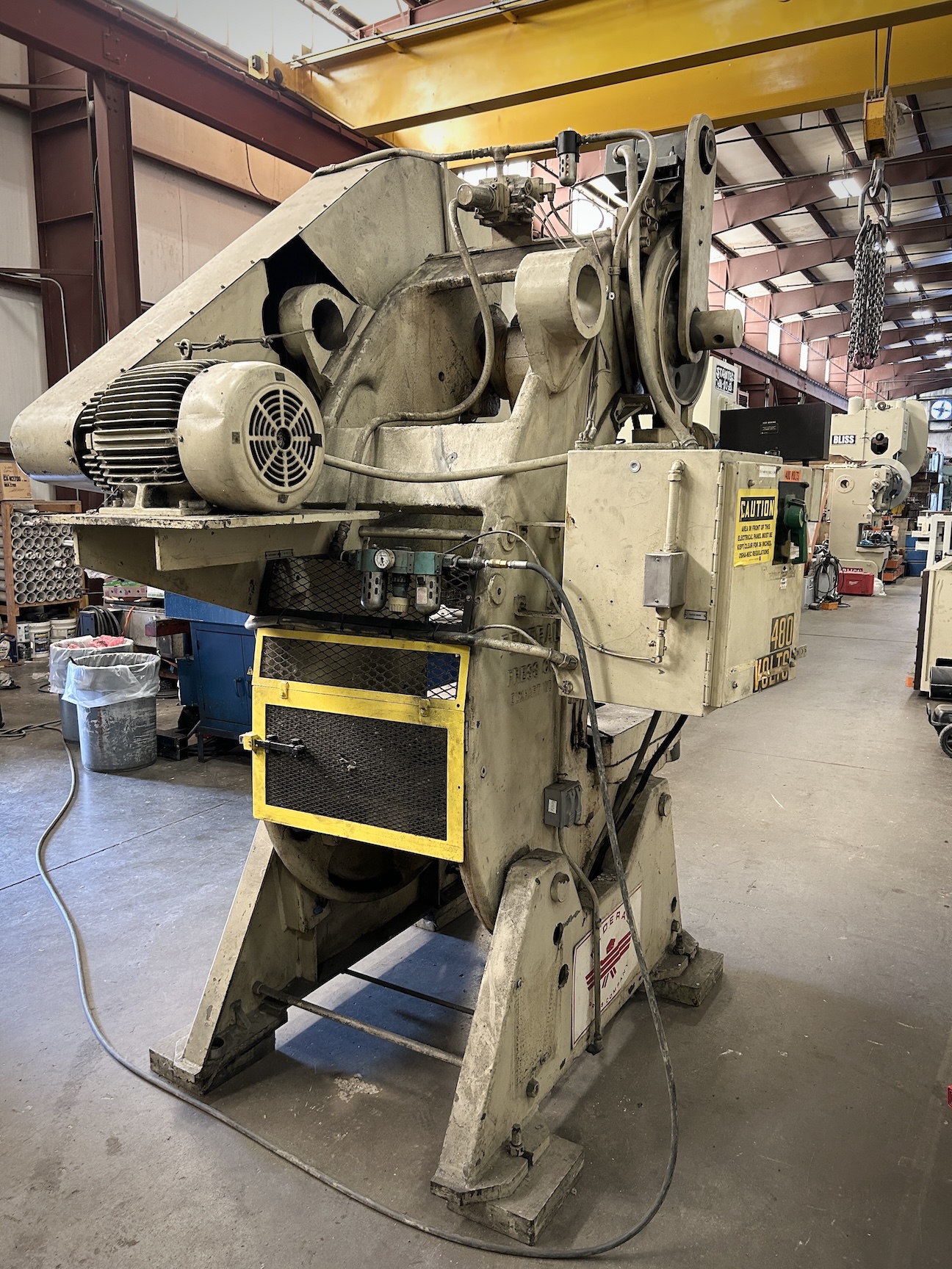 100 Ton Federal Press • Used Federal 8A Press - Image 4