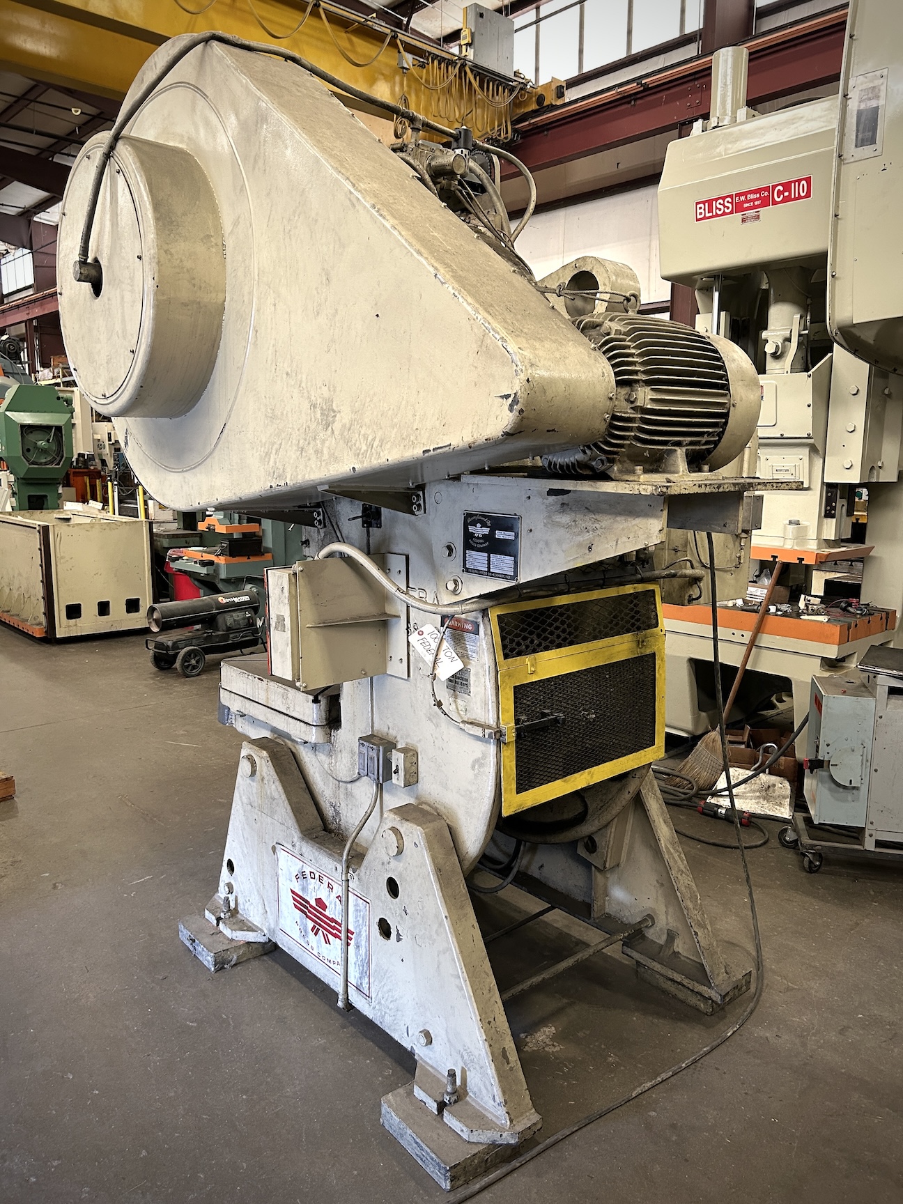 100 Ton Federal Press • Used Federal 8A Press - Image 5