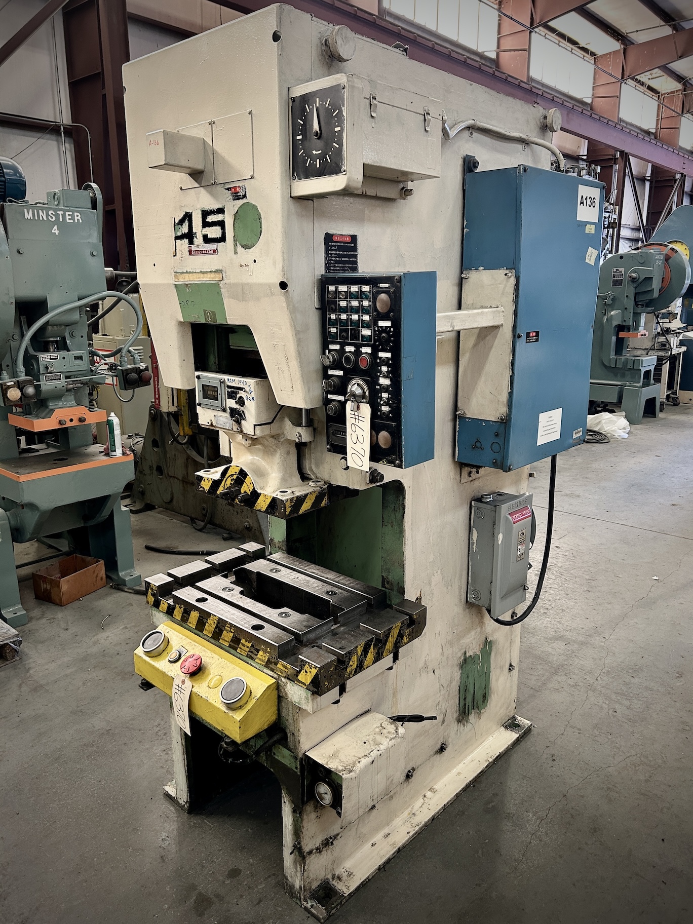 50 Ton Komatsu Press • Used Komatsu OBS 45-3 Press