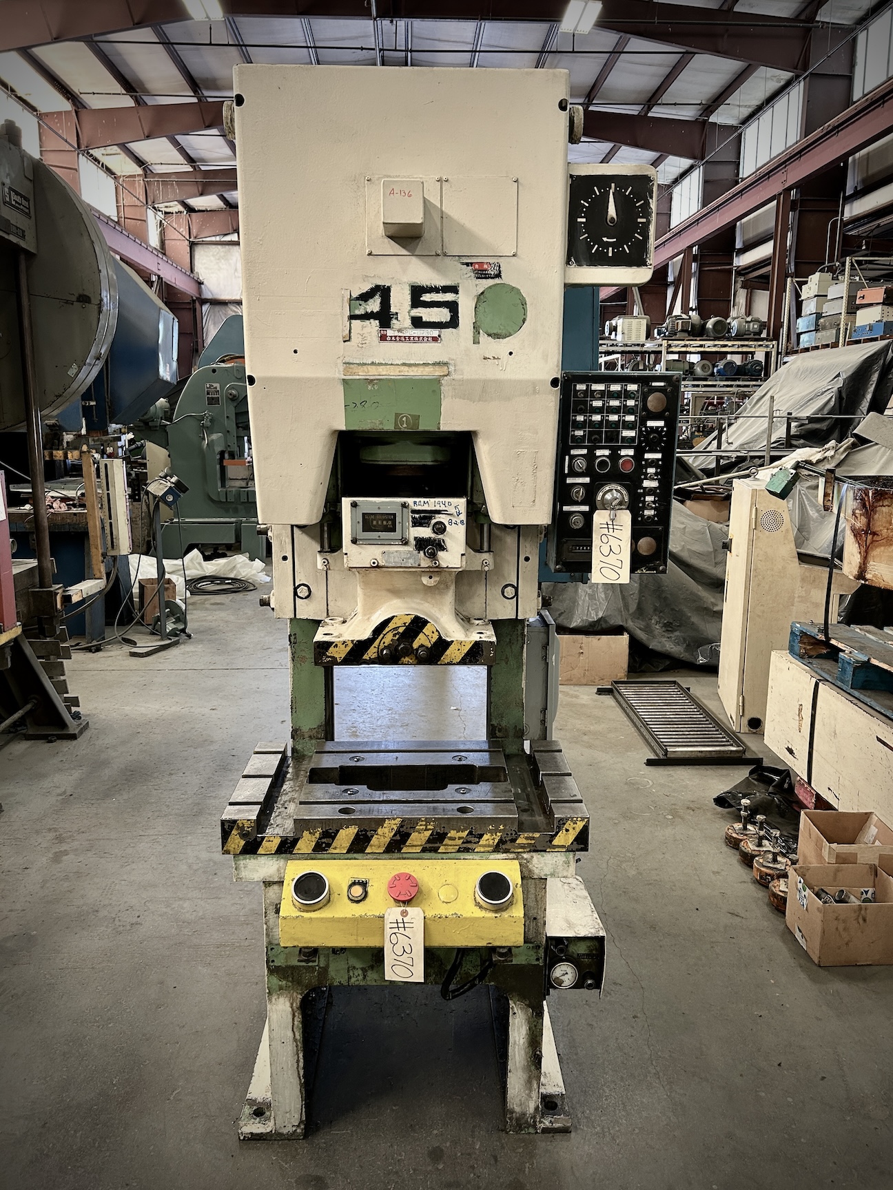 50 Ton Komatsu Press • Used Komatsu OBS 45-3 Press - Image 2