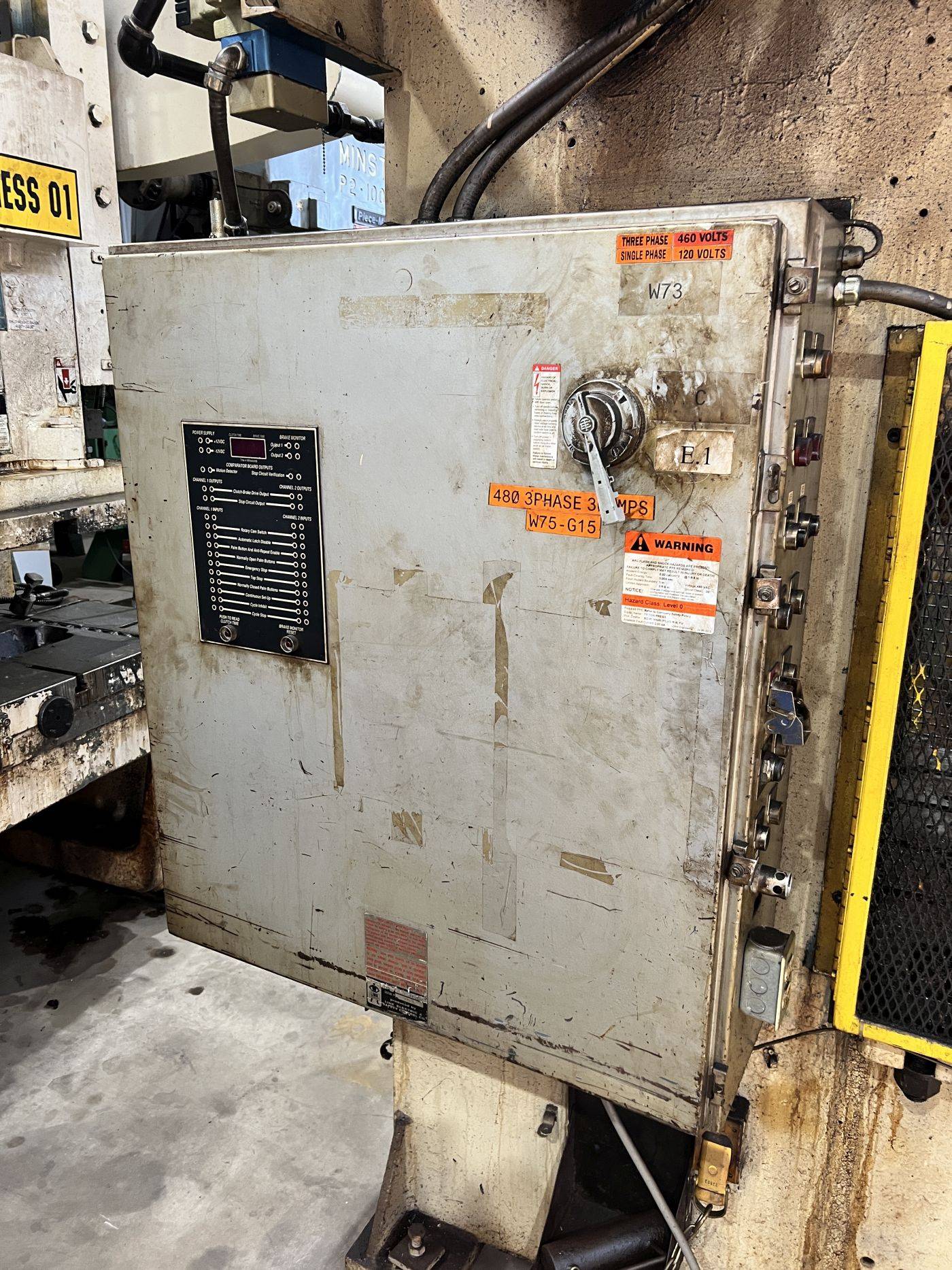 75 Ton Minster Press • Used Minster G1-75 Press - Image 7