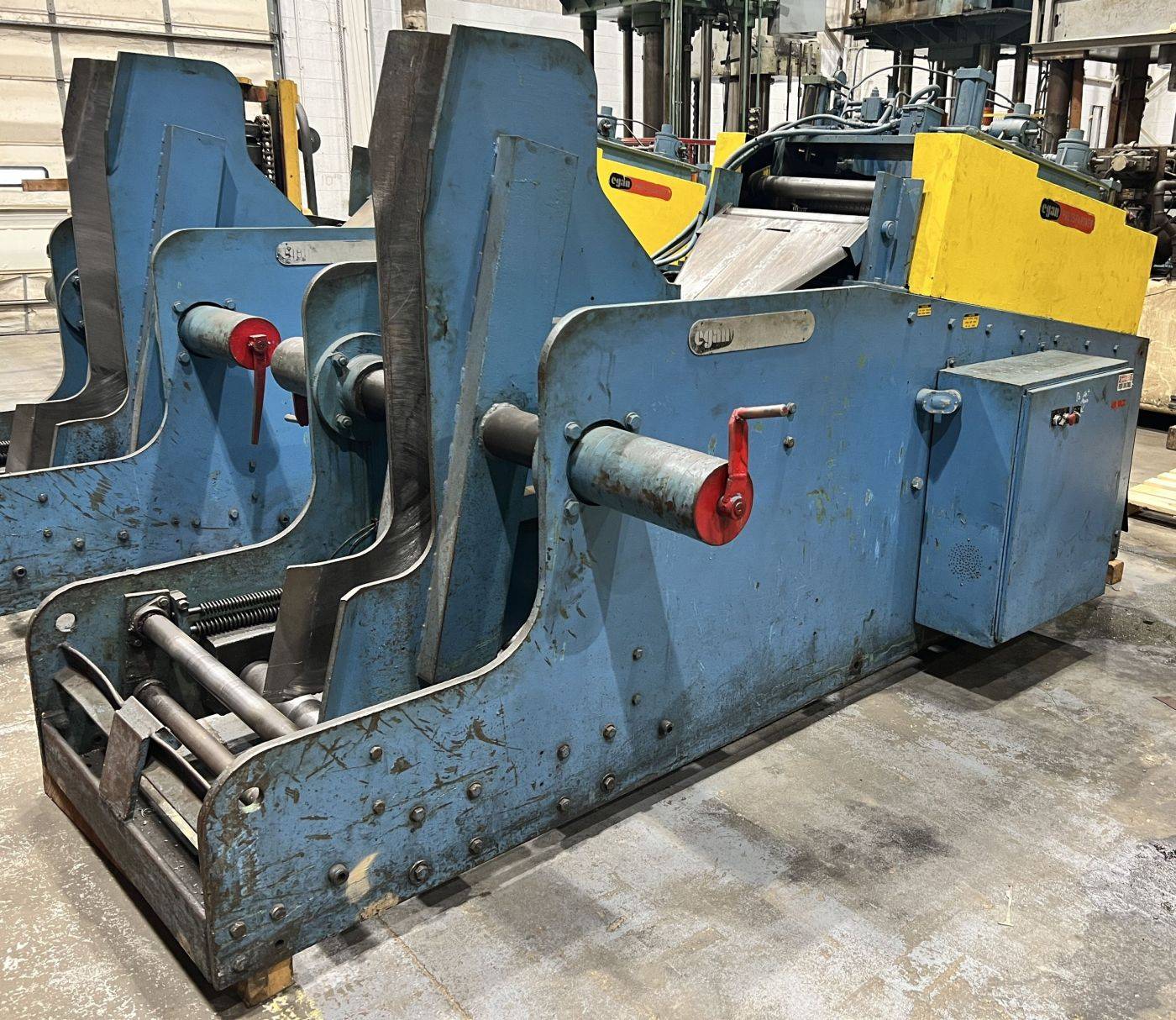 15,000 lbs. x 24" Wide x .187" Egan Cradle & Straightener - Image 2