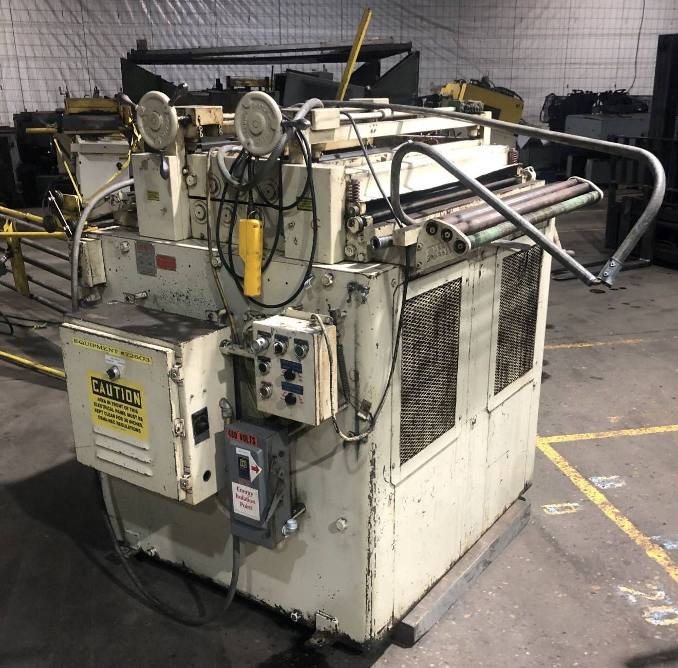 40" Wide x .110" ROWE Straightener (7-Roll) - Image 9