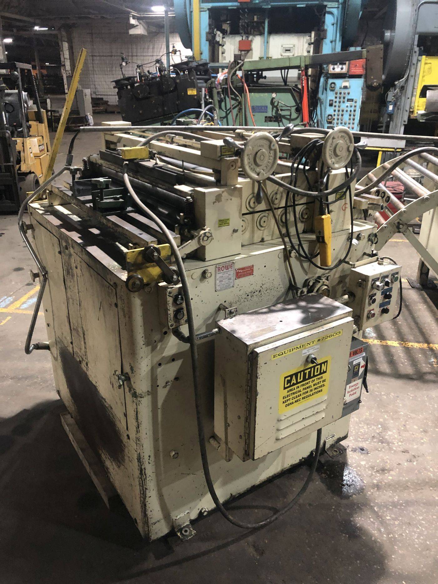 40" Wide x .110" ROWE Straightener (7-Roll) - Image 8