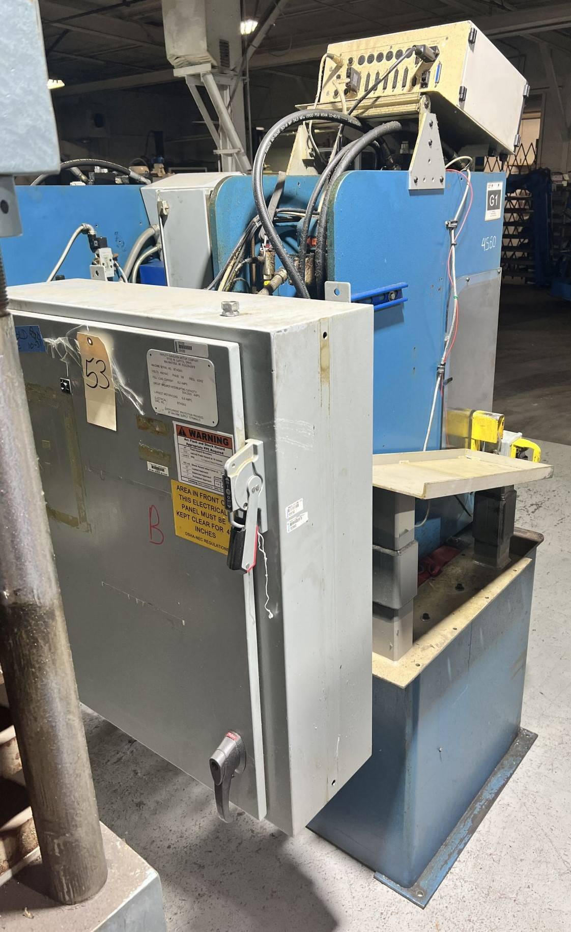 12 Ton Neff Press • Used Neff D Press - Image 4