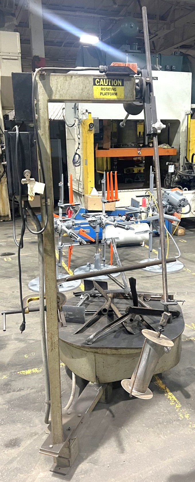 CoilMate Uncoiler Model PressPal • 3,500 LBS.