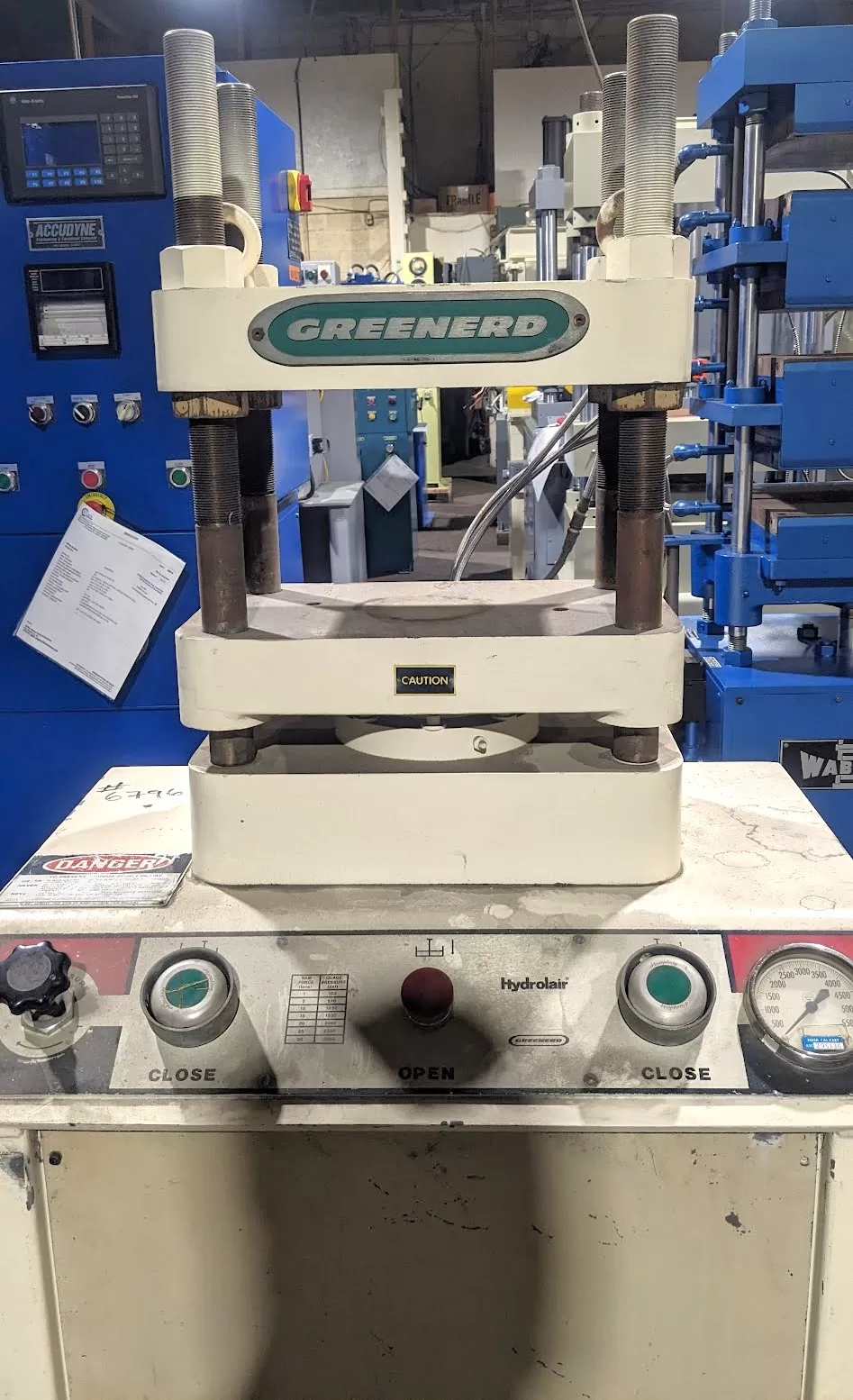 30 Ton Greenerd Press • Used Greenerd CPA-30 Press - Image 3