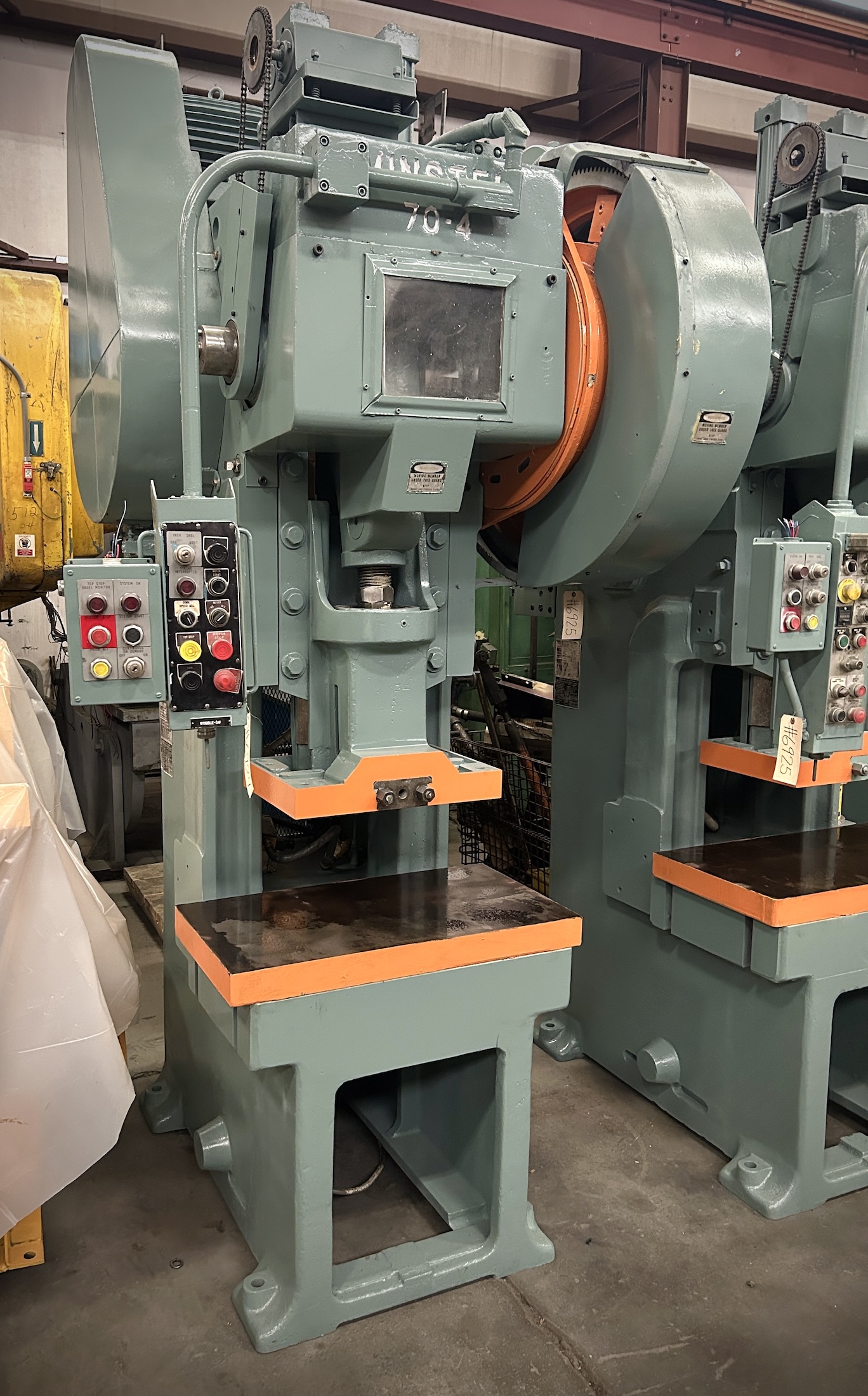 60 Ton Minster Press • Used Minster #70-4 Press