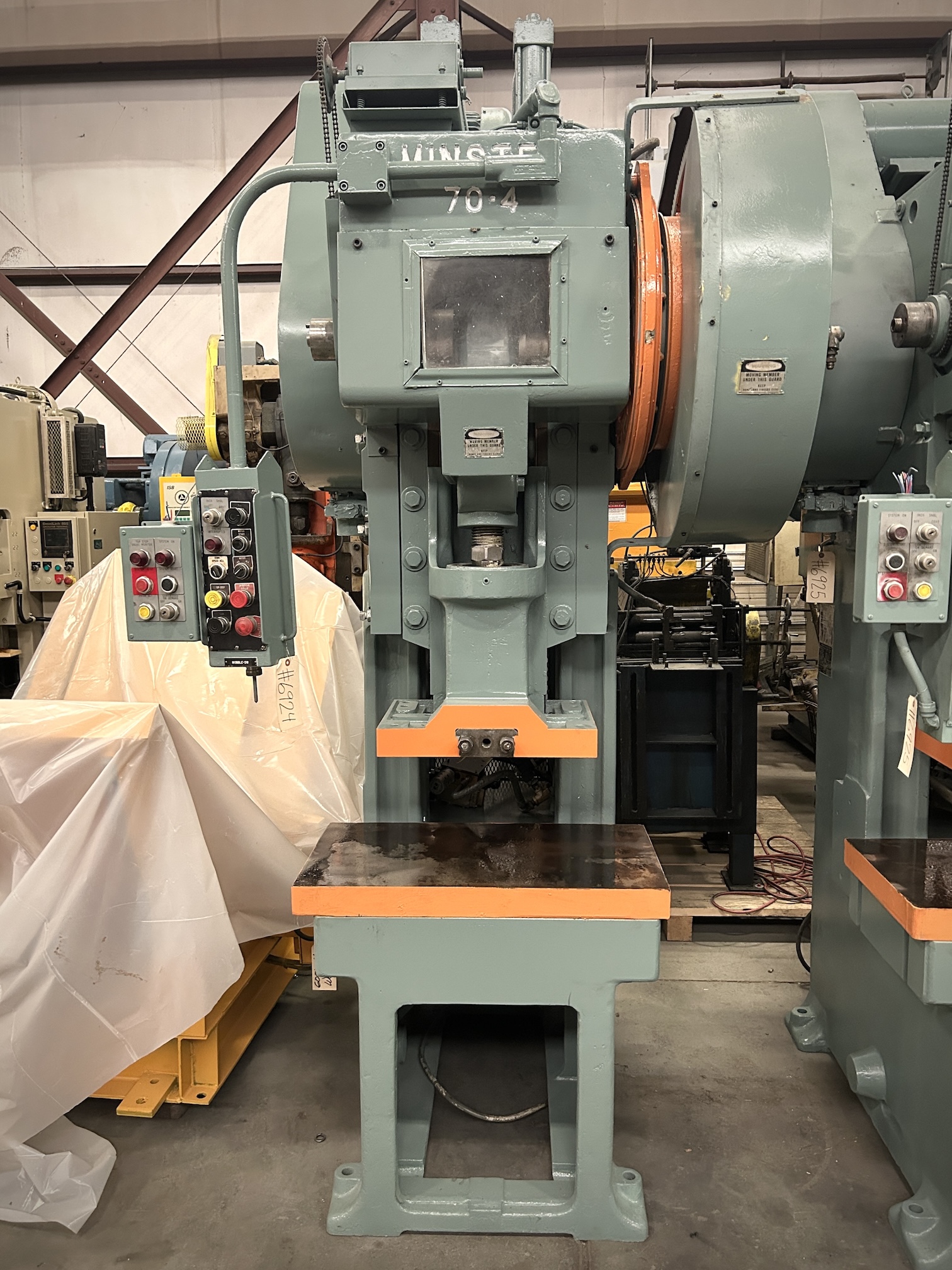 60 Ton Minster Press • Used Minster #70-4 Press - Image 2