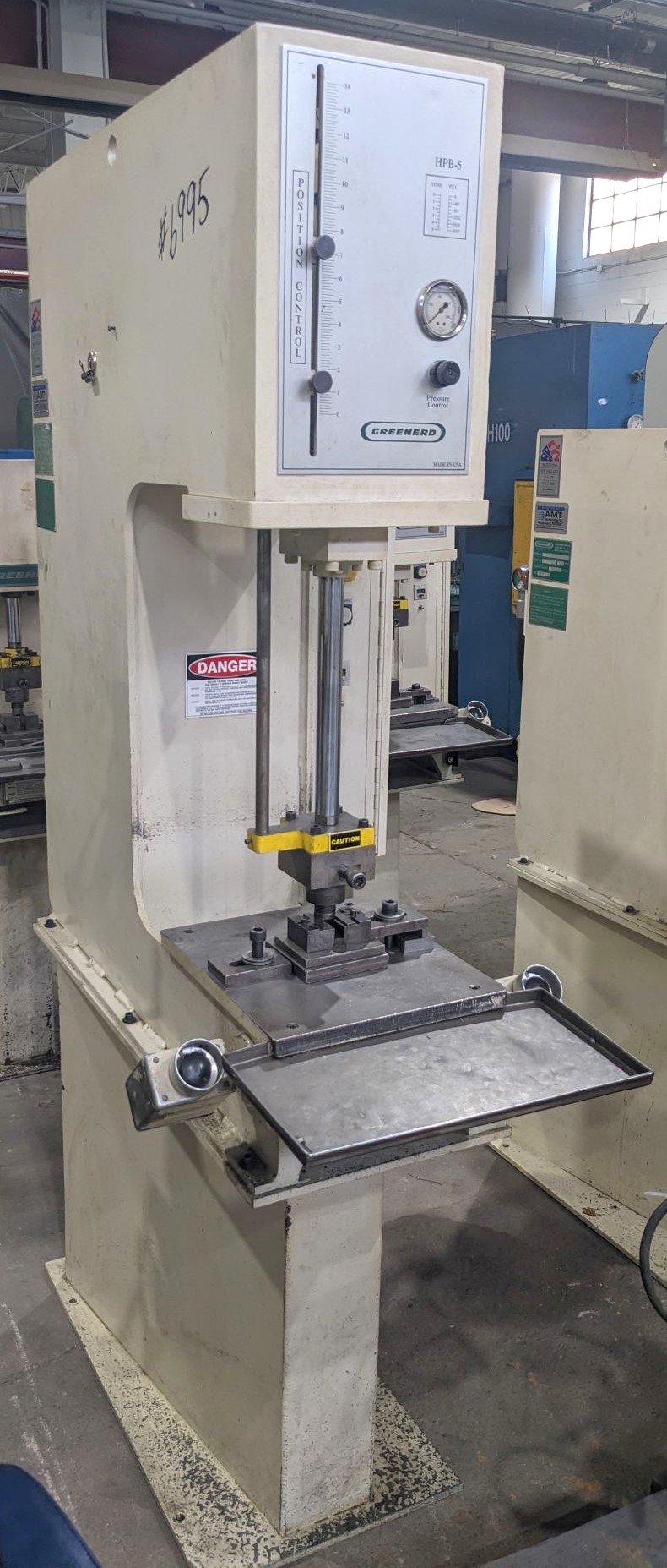 5 Ton Greenerd Press • Used Greenerd HPB-5 Press - Image 3