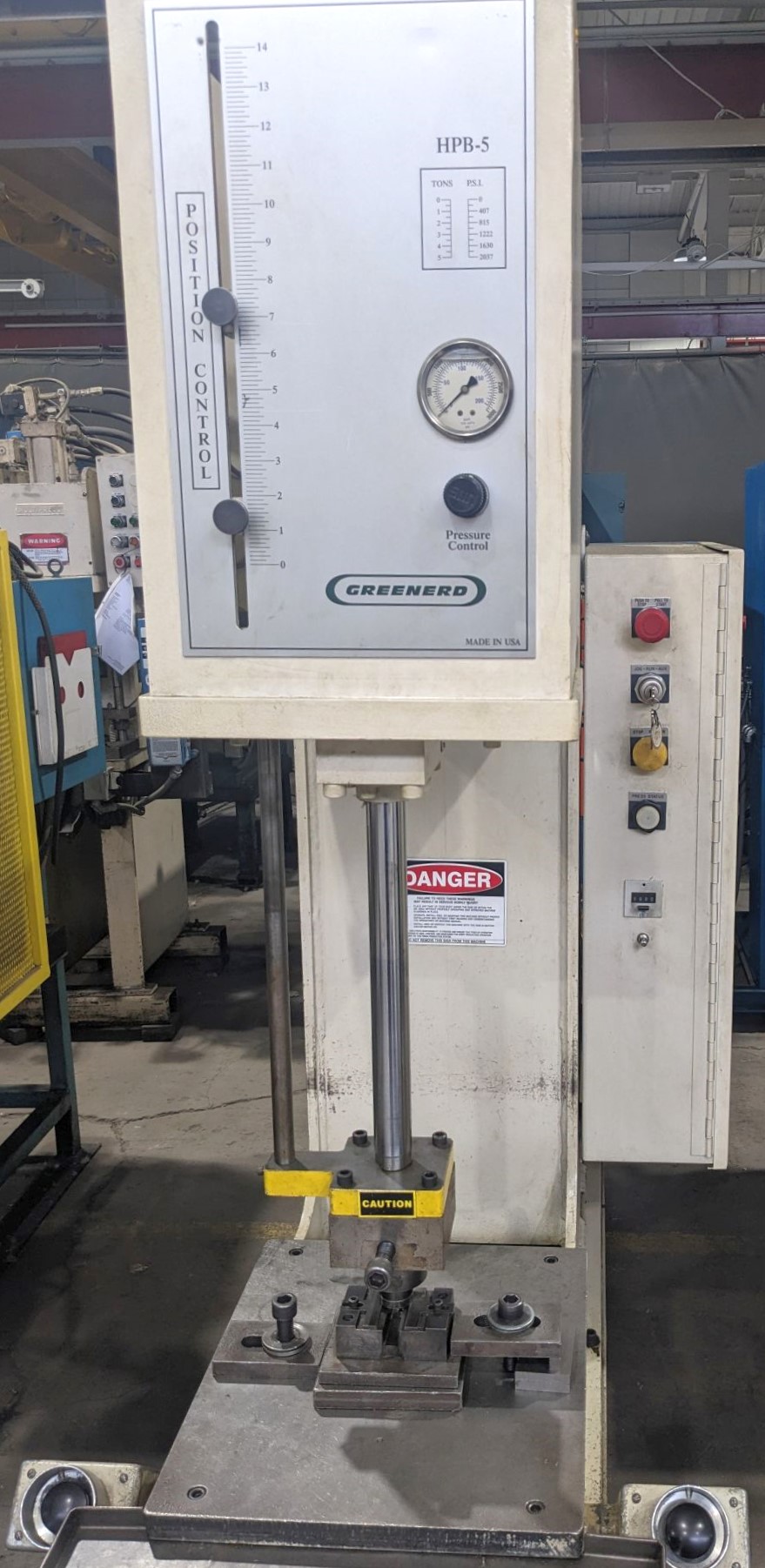 5 Ton Greenerd Press • Used Greenerd HPB-5 Press - Image 8