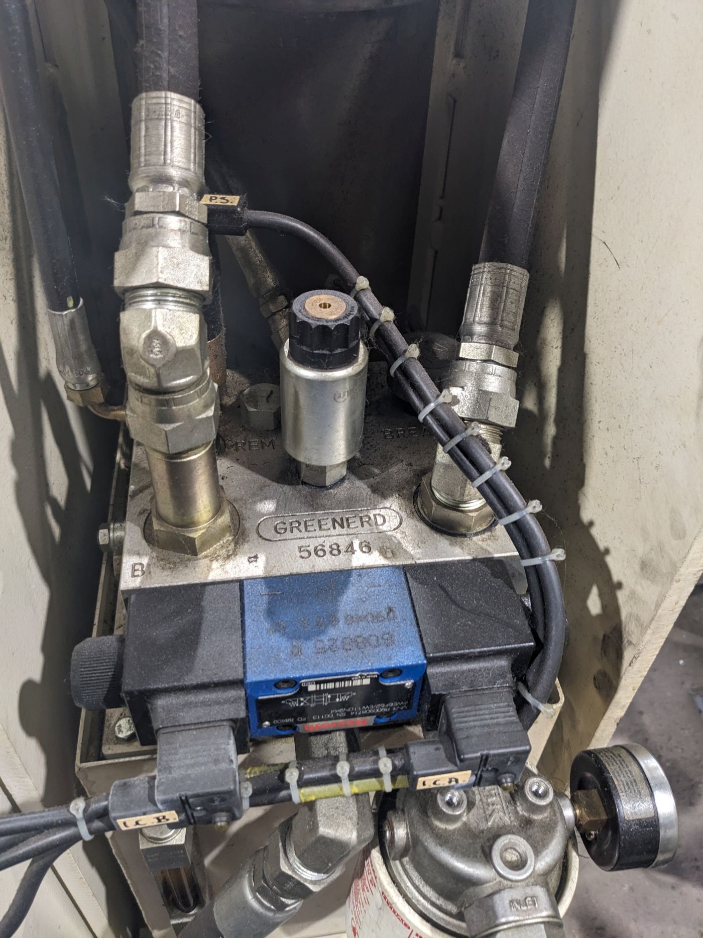 5 Ton Greenerd Press • Used Greenerd HPB-5 Press - Image 10