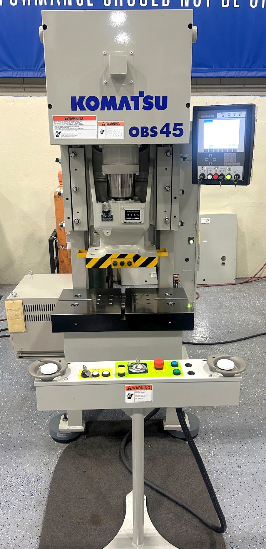 50 Ton Komatsu Press • New Komatsu OBS45-H Press - Image 3