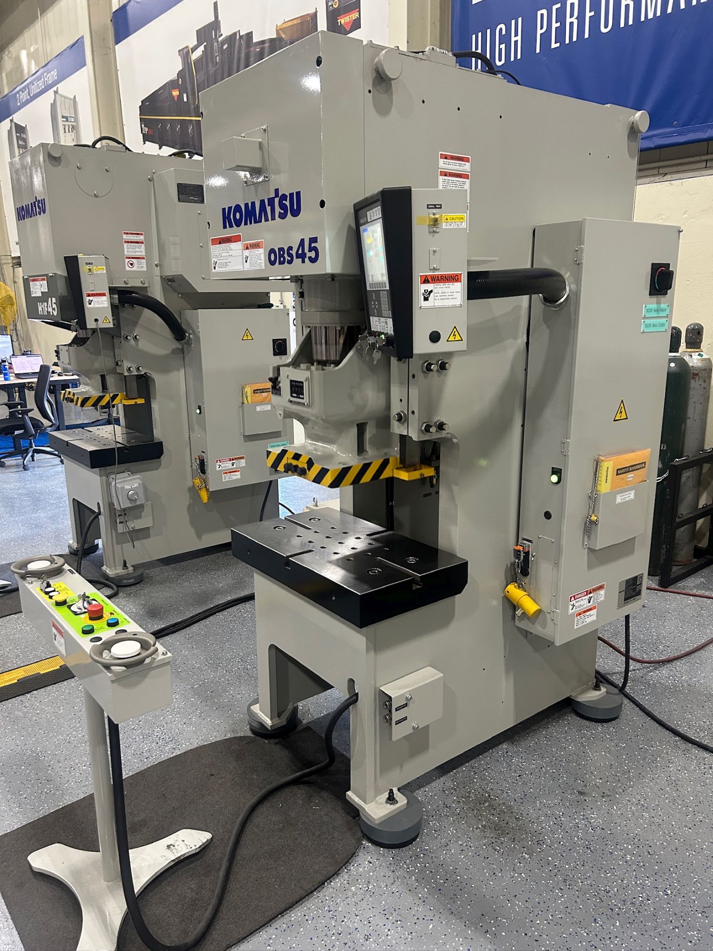 50 Ton Komatsu Press • New Komatsu OBS45-H Press - Image 5