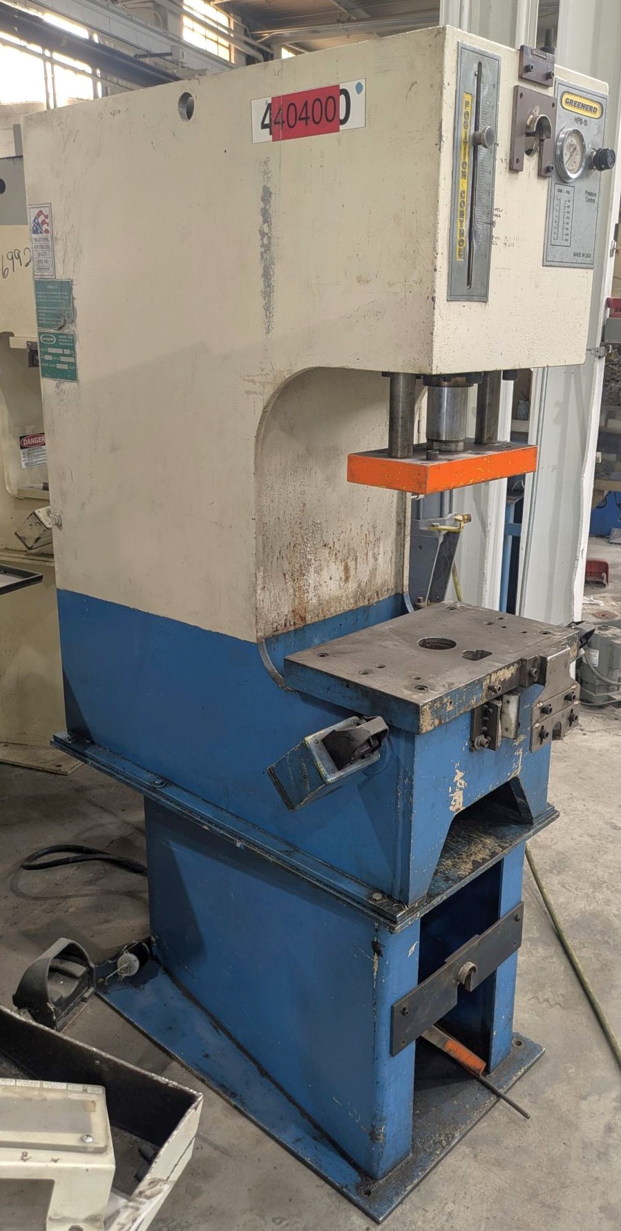 15 Ton Greenerd Press • Used Greenerd HPB15 Press - Image 3
