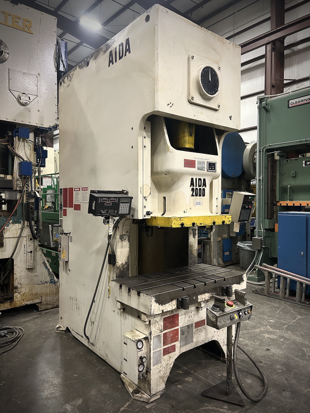 220 Ton Aida Press • Used Aida NC1-2000(1)E Press - Image 3