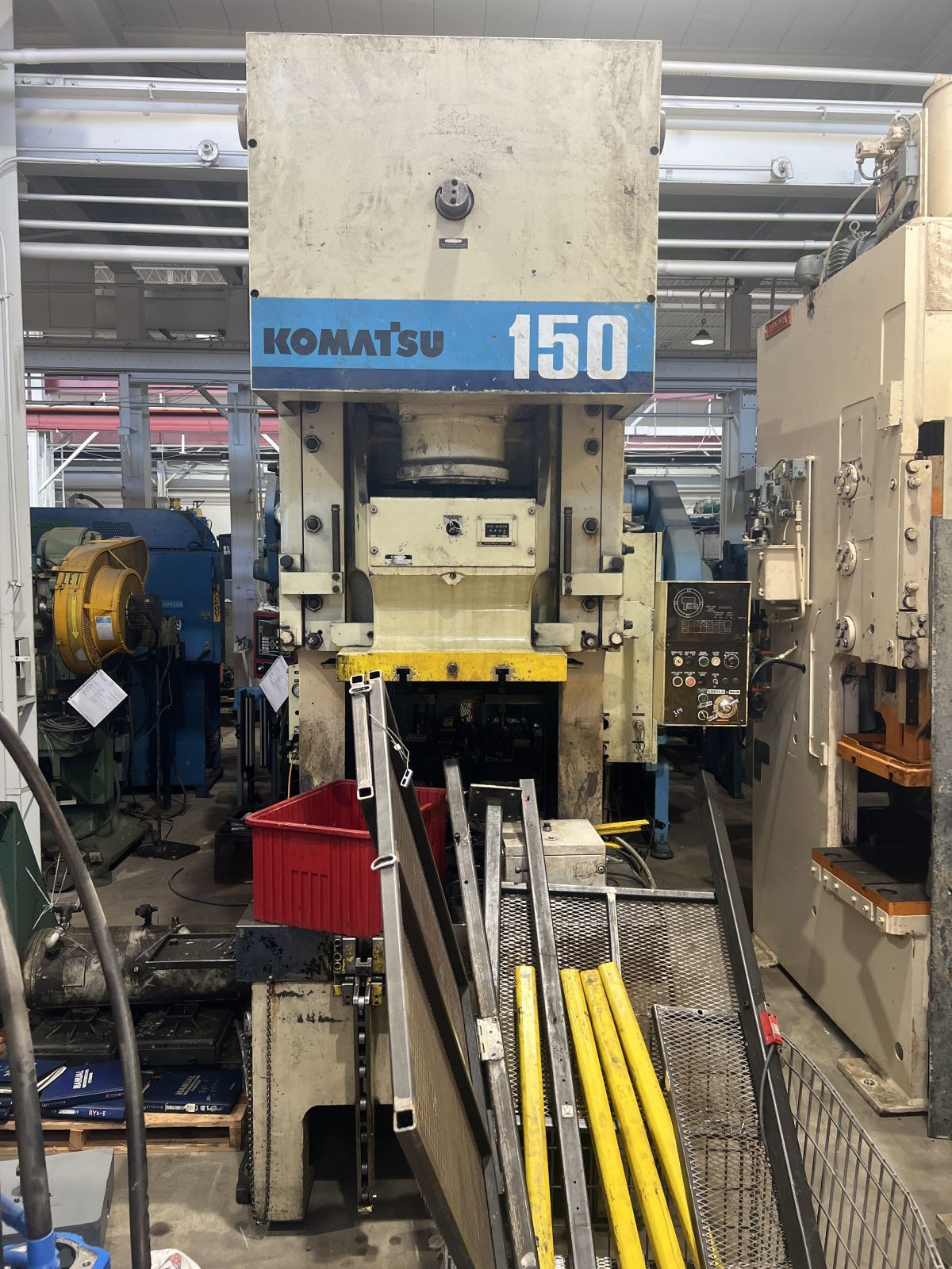 165 Ton Komatsu Press • Used Komatsu OBS150-3 Press