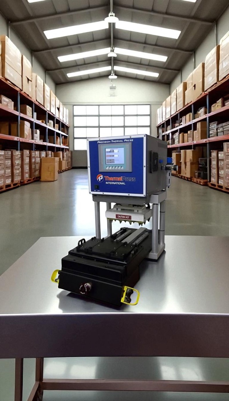 3 Ton Thermal Press International Press • Used Thermal Press International C50MM Press