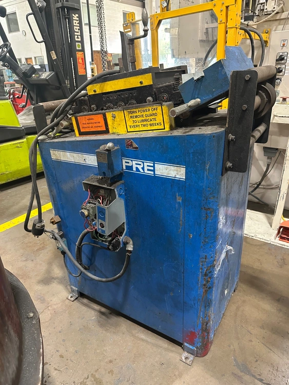 10" Wide x .145" Pressroom Equipment Straightener (7-Roll)