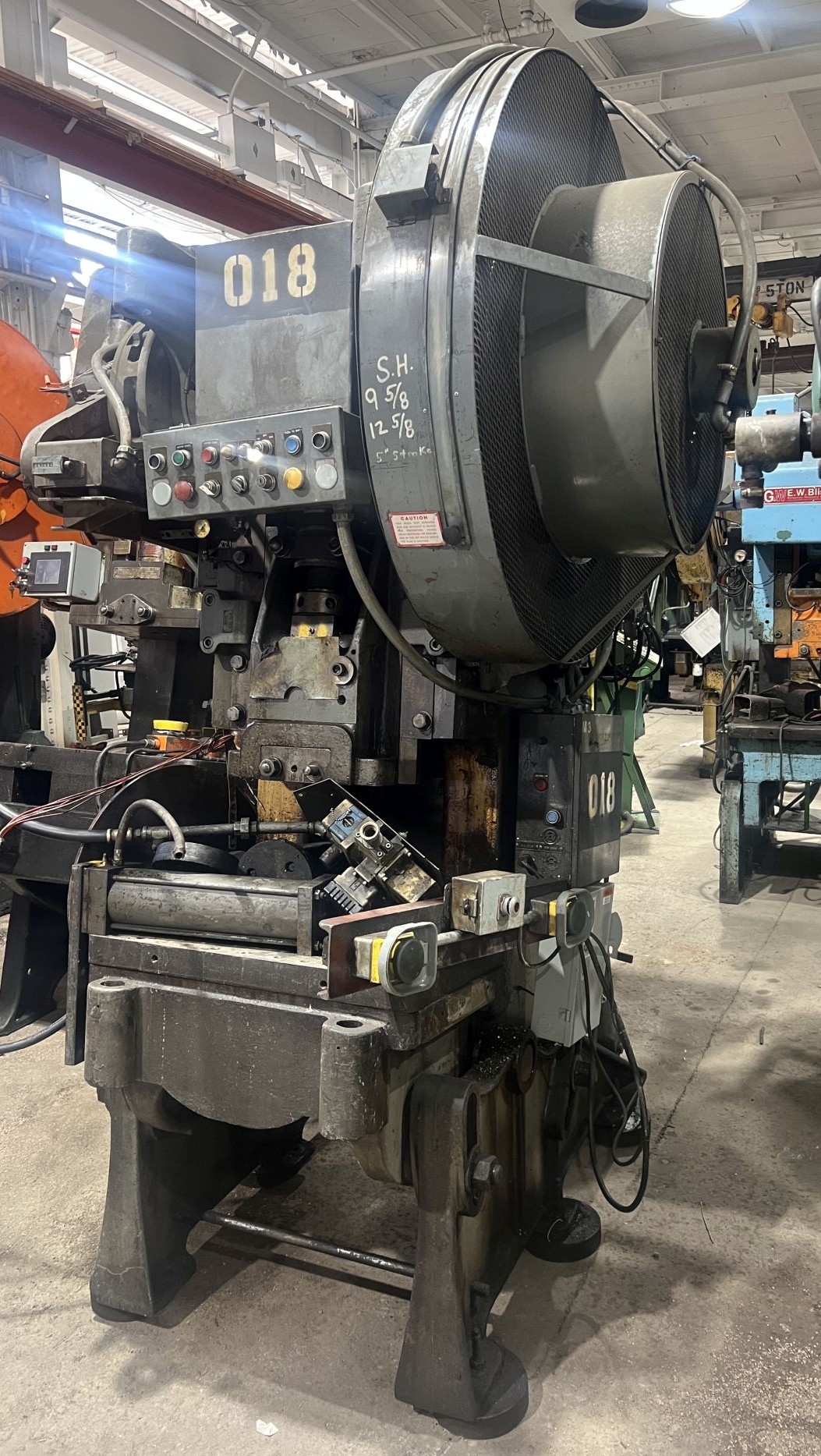 60 Ton Perkins Press • Used Perkins 650-B Press - Image 3