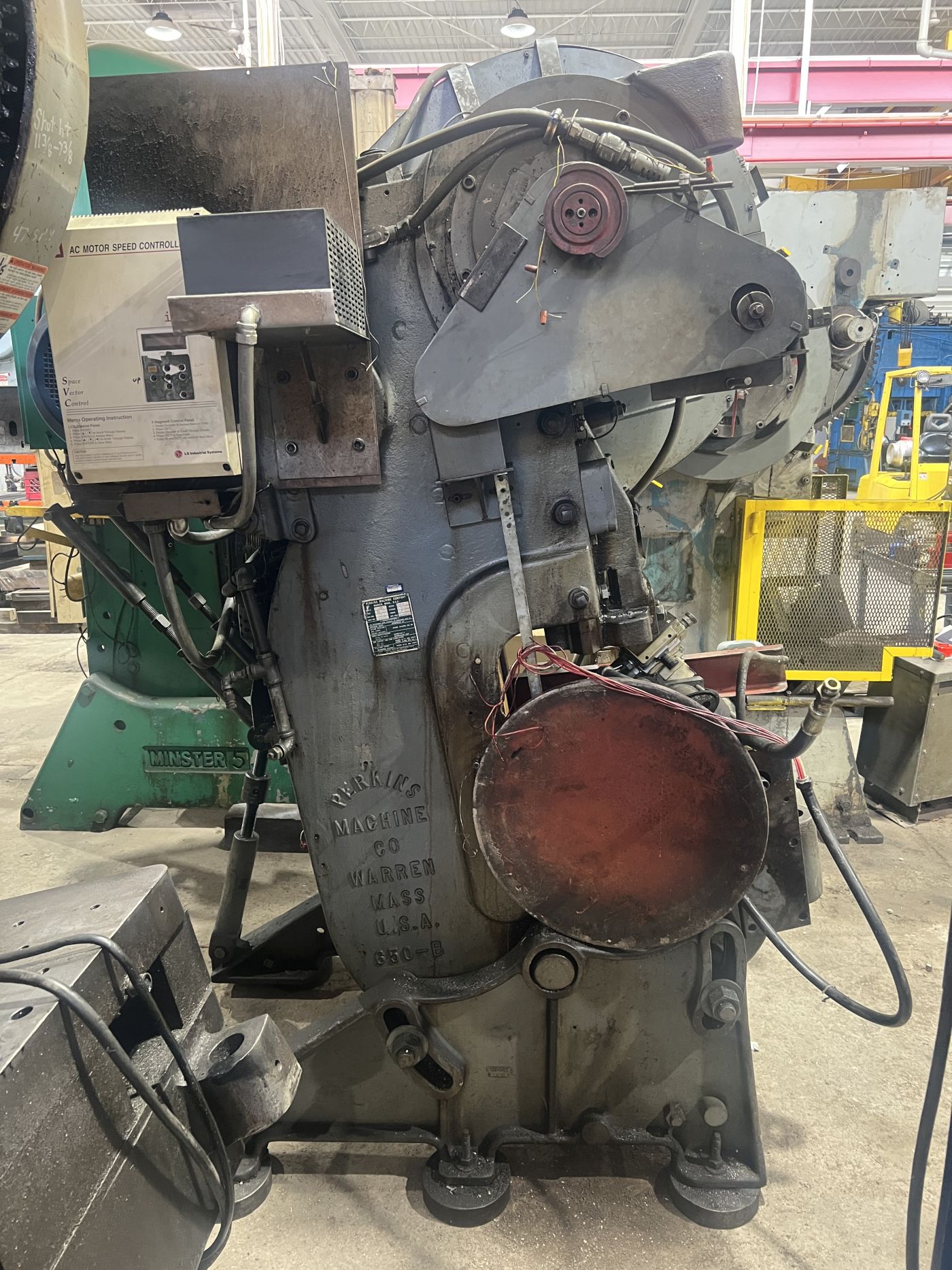 60 Ton Perkins Press • Used Perkins 650-B Press - Image 4
