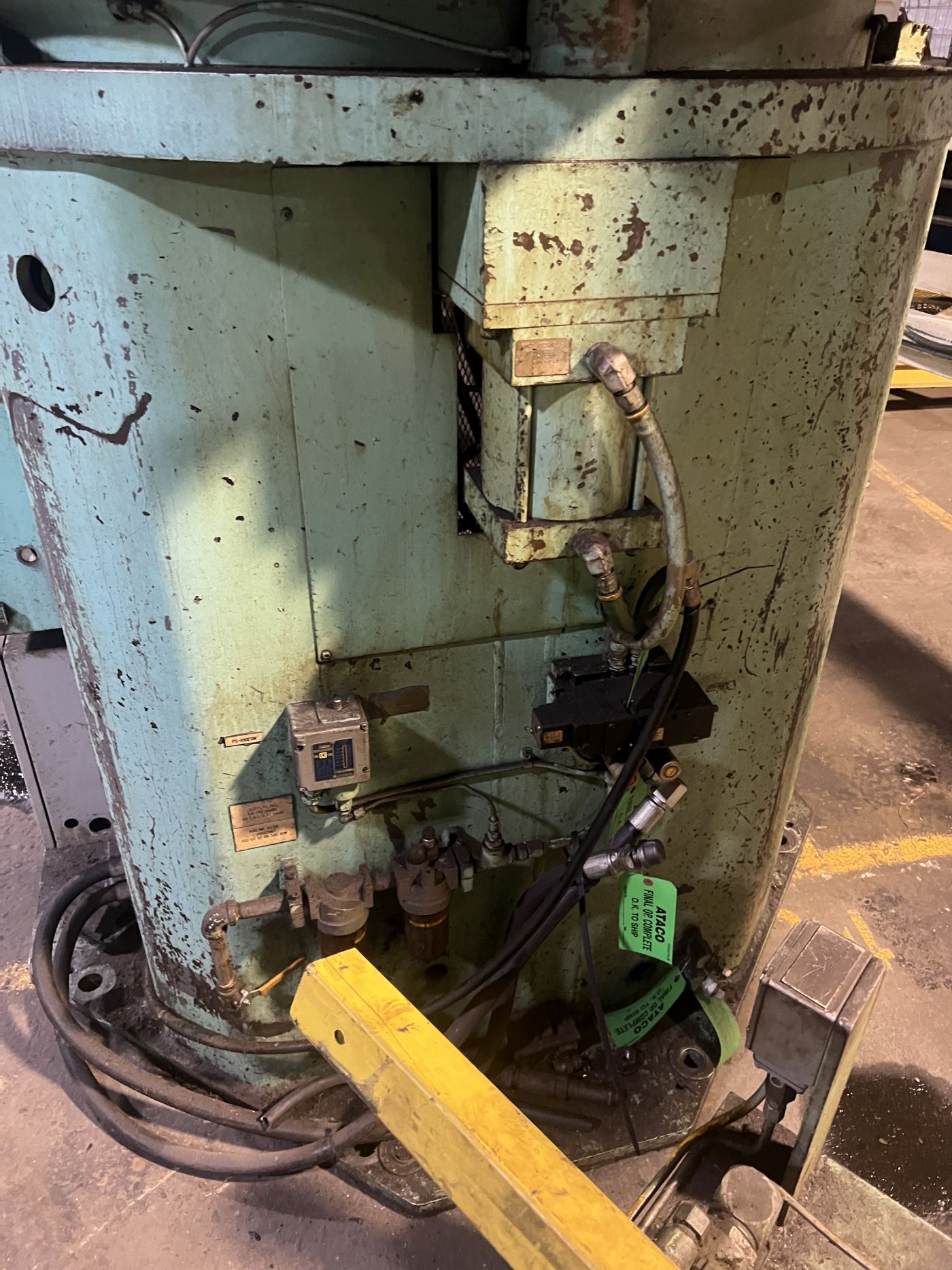 25,000 lbs. x 36" Wide x .105" Perfecto Servo Feedline with Shear Cut-Off - Image 7