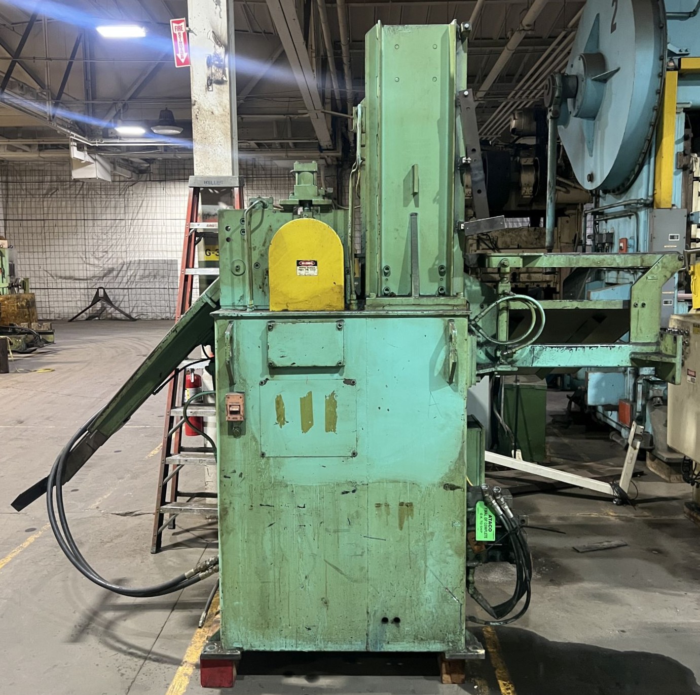 25,000 lbs. x 36" Wide x .105" Perfecto Servo Feedline with Shear Cut-Off - Image 45