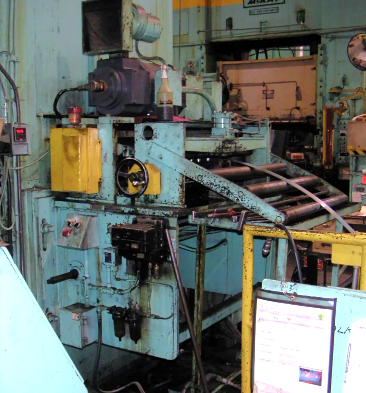 25,000 lbs. x 36" Wide x .105" Perfecto Servo Feedline with Shear Cut-Off - Image 67