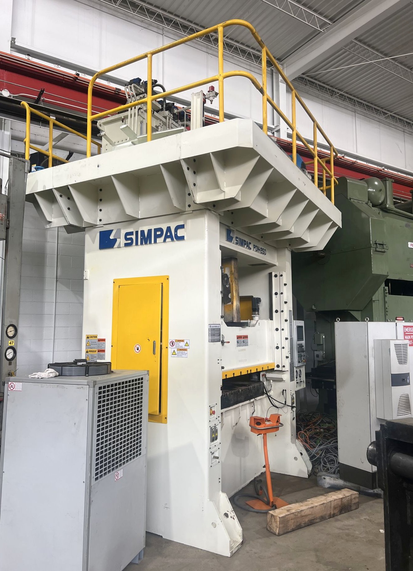 250 Ton Simpac Press • Used Simpac PDH-250 Press - Image 11