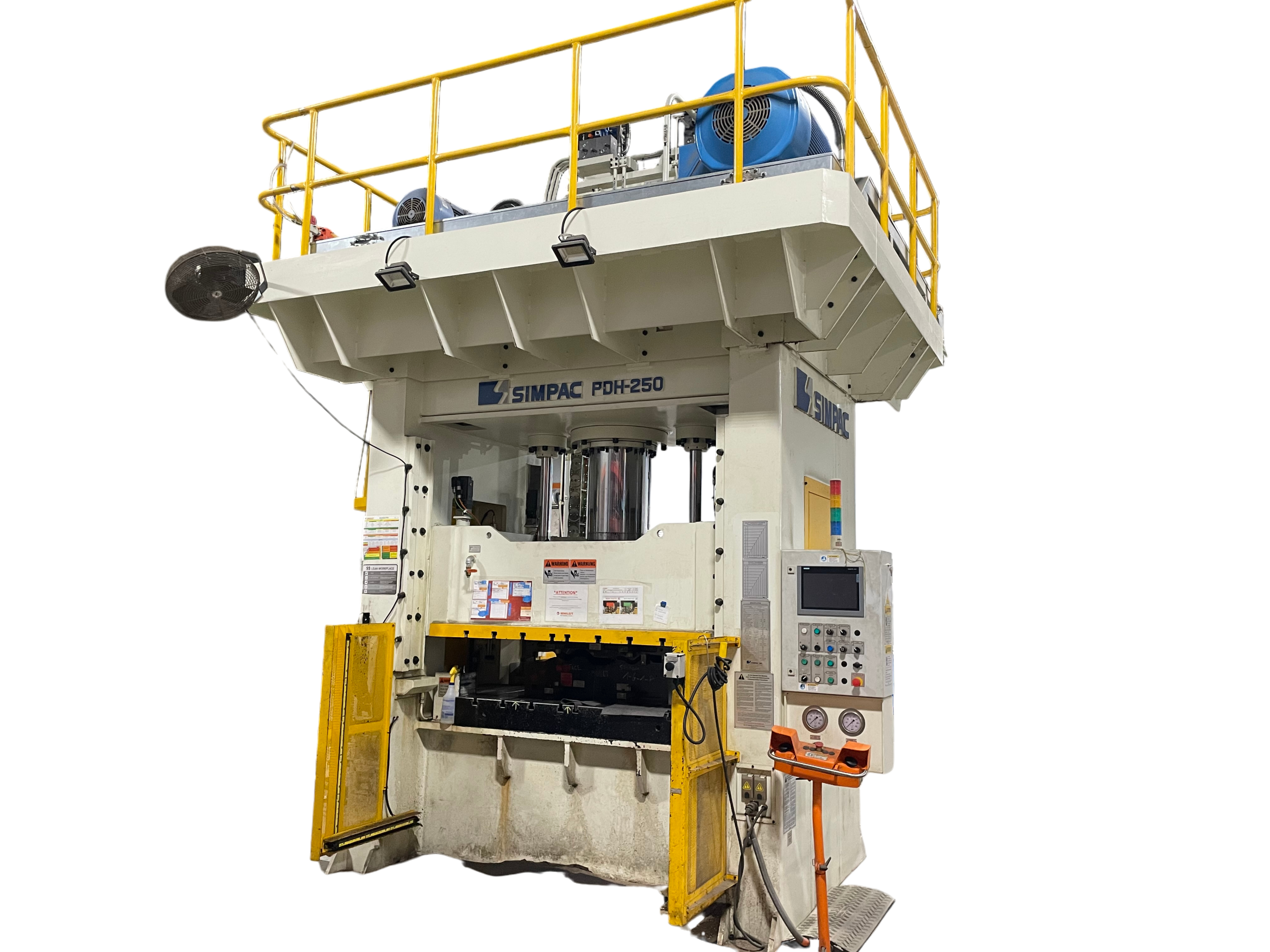 250 Ton Simpac Press • Used Simpac PDH-250 Press - Image 19