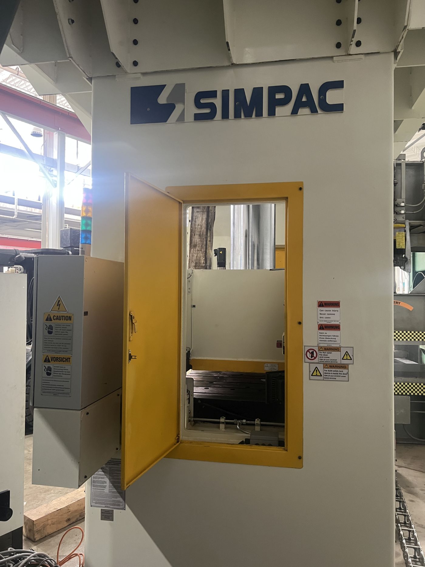 250 Ton Simpac Press • Used Simpac PDH-250 Press - Image 18