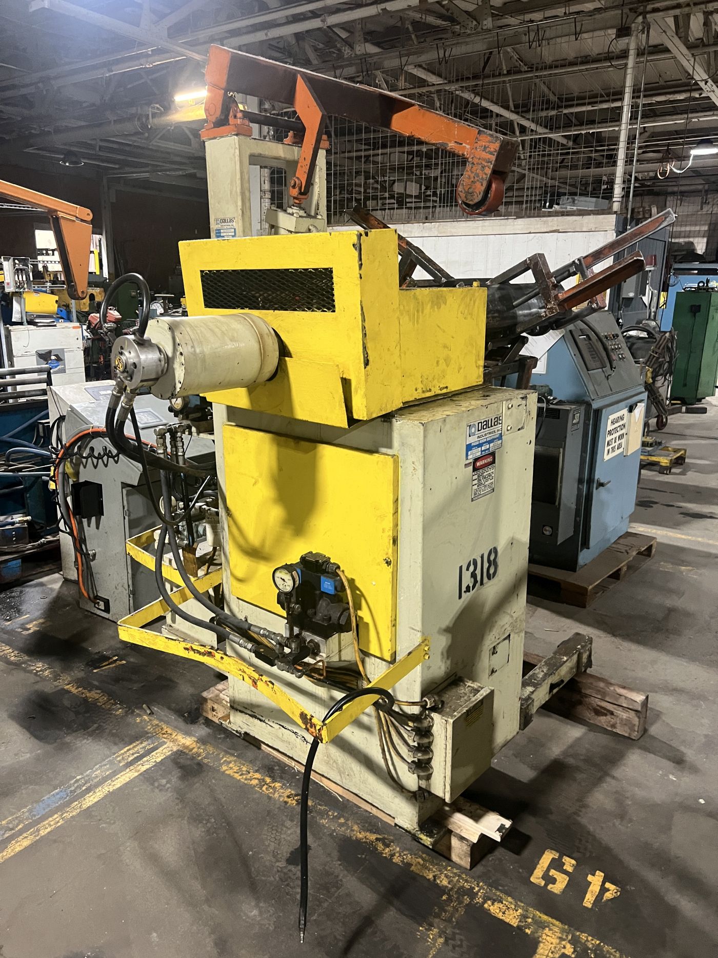 8,000 lbs. x 18" Wide x .125" Dallas Reel & Straightener - Image 18