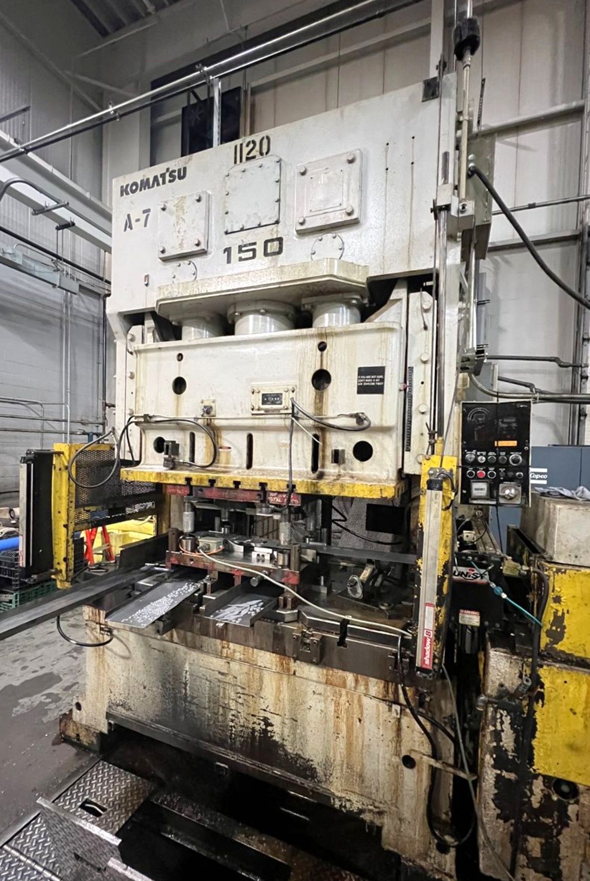 165 Ton Komatsu Press • Used Komatsu OBW150-2 Press