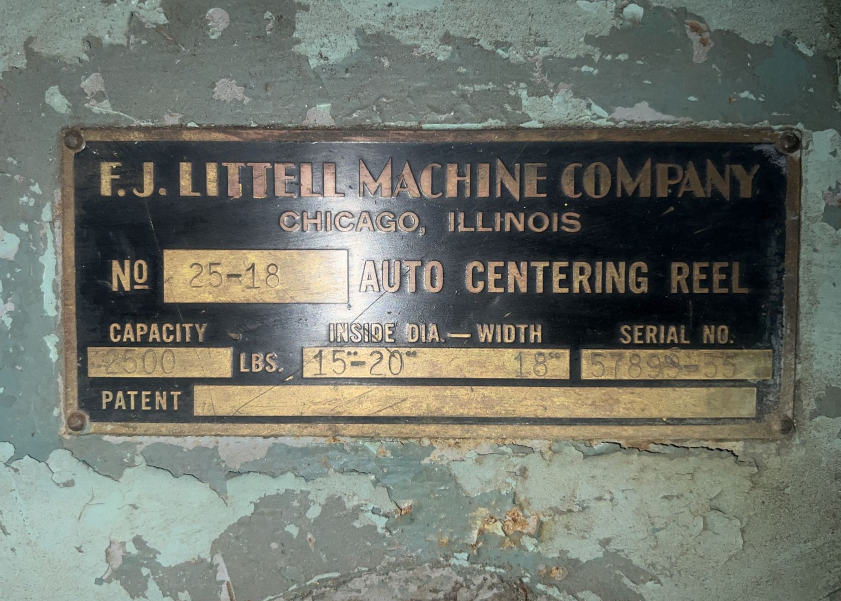2,500 lbs. x 18" Littell Reel - Image 6